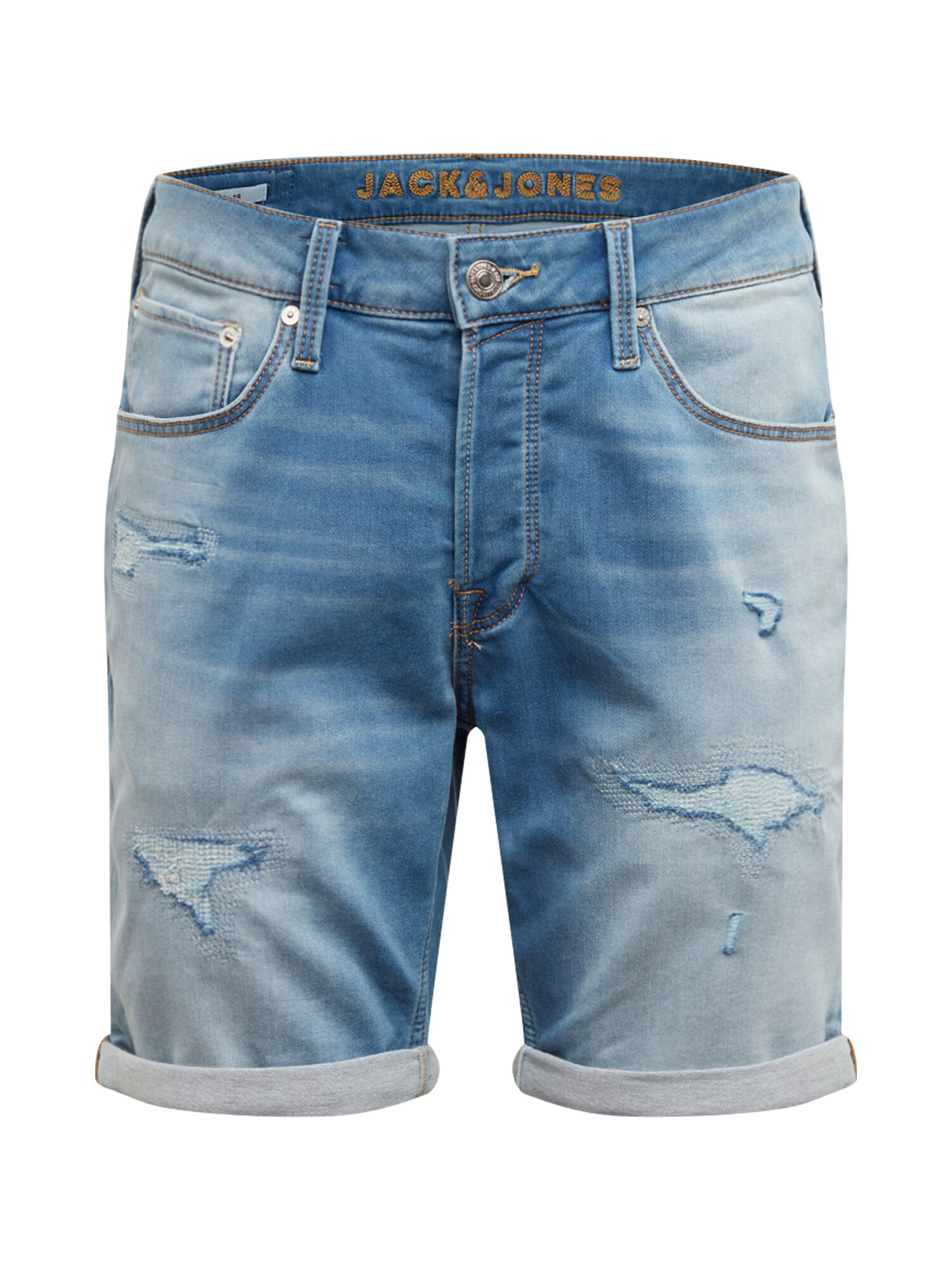 JACK & JONES Džínsy 'Rick' modrá denim - Pepit.sk