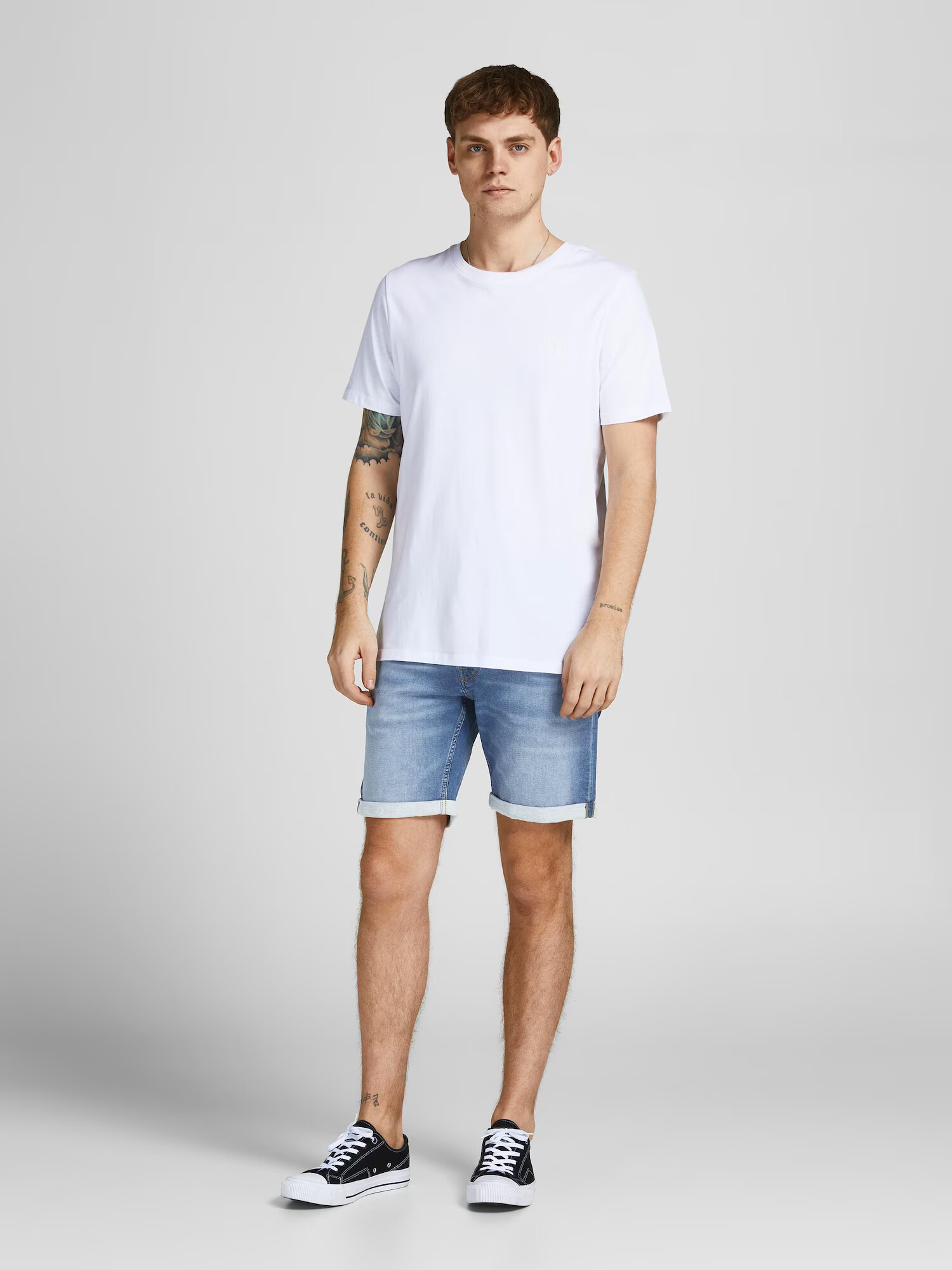 JACK & JONES Džínsy 'Rick' modrá denim - Pepit.sk