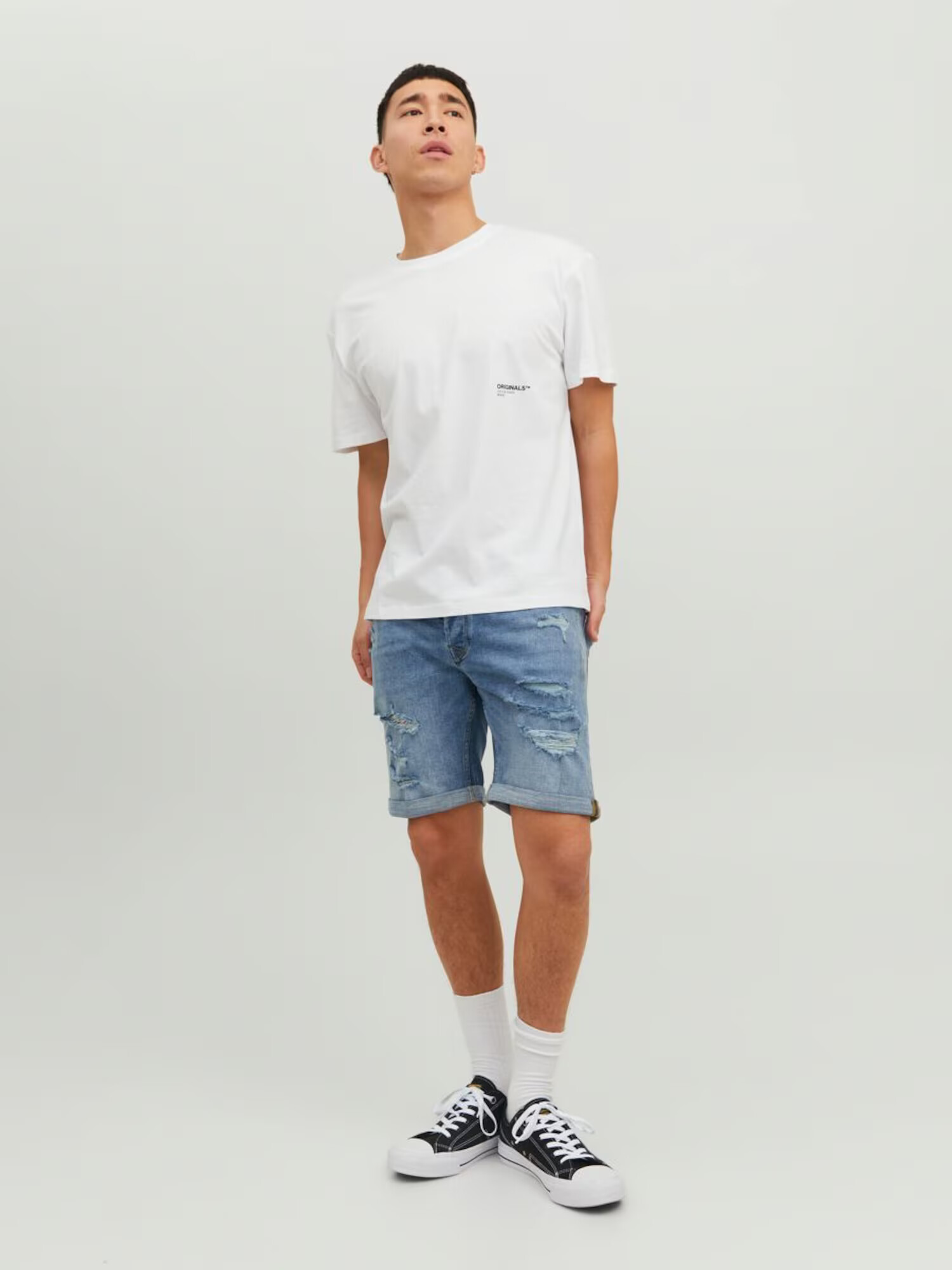 JACK & JONES Džínsy 'Rick' modrá denim - Pepit.sk