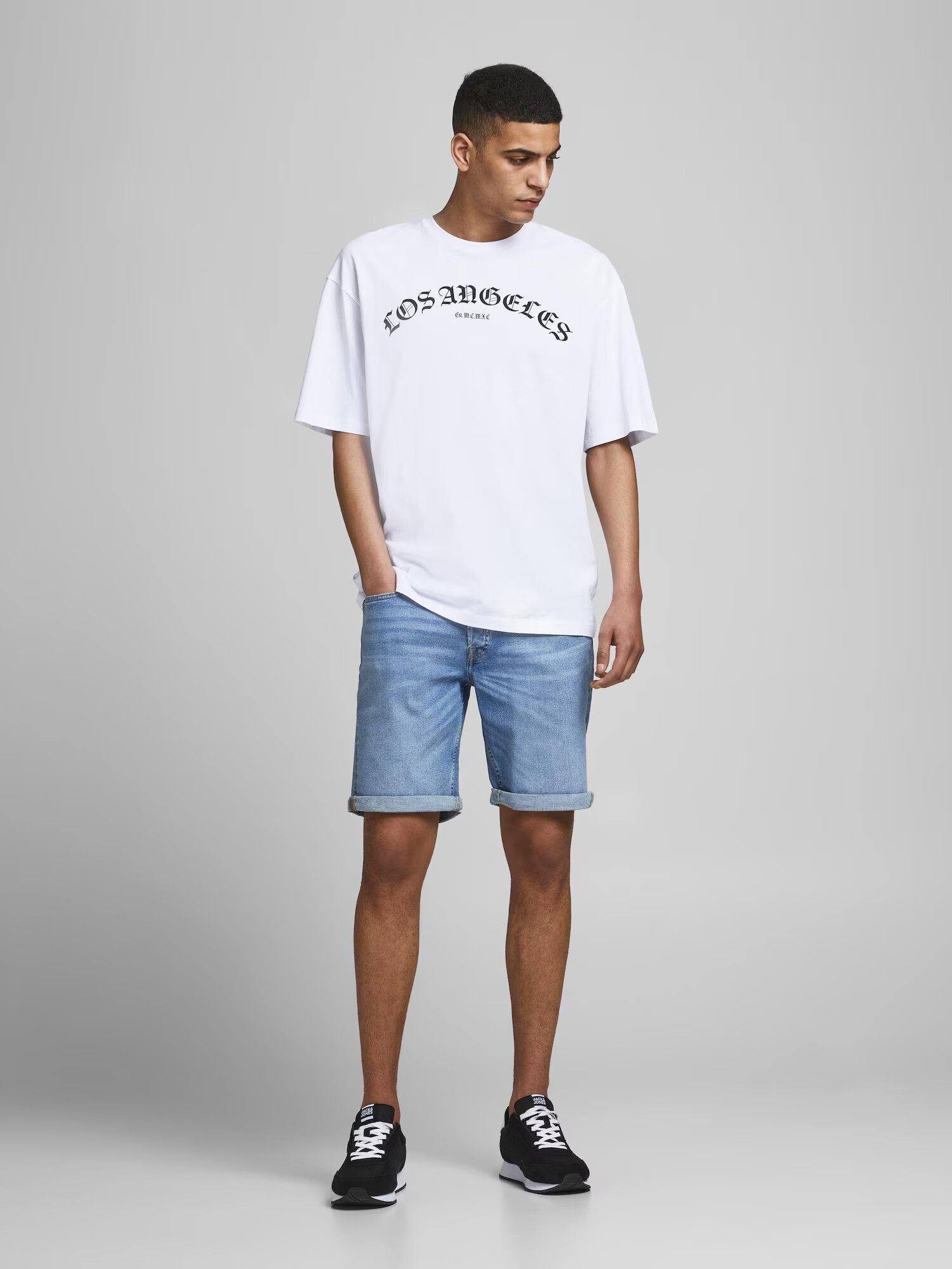 JACK & JONES Džínsy 'Rick' modrá denim - Pepit.sk