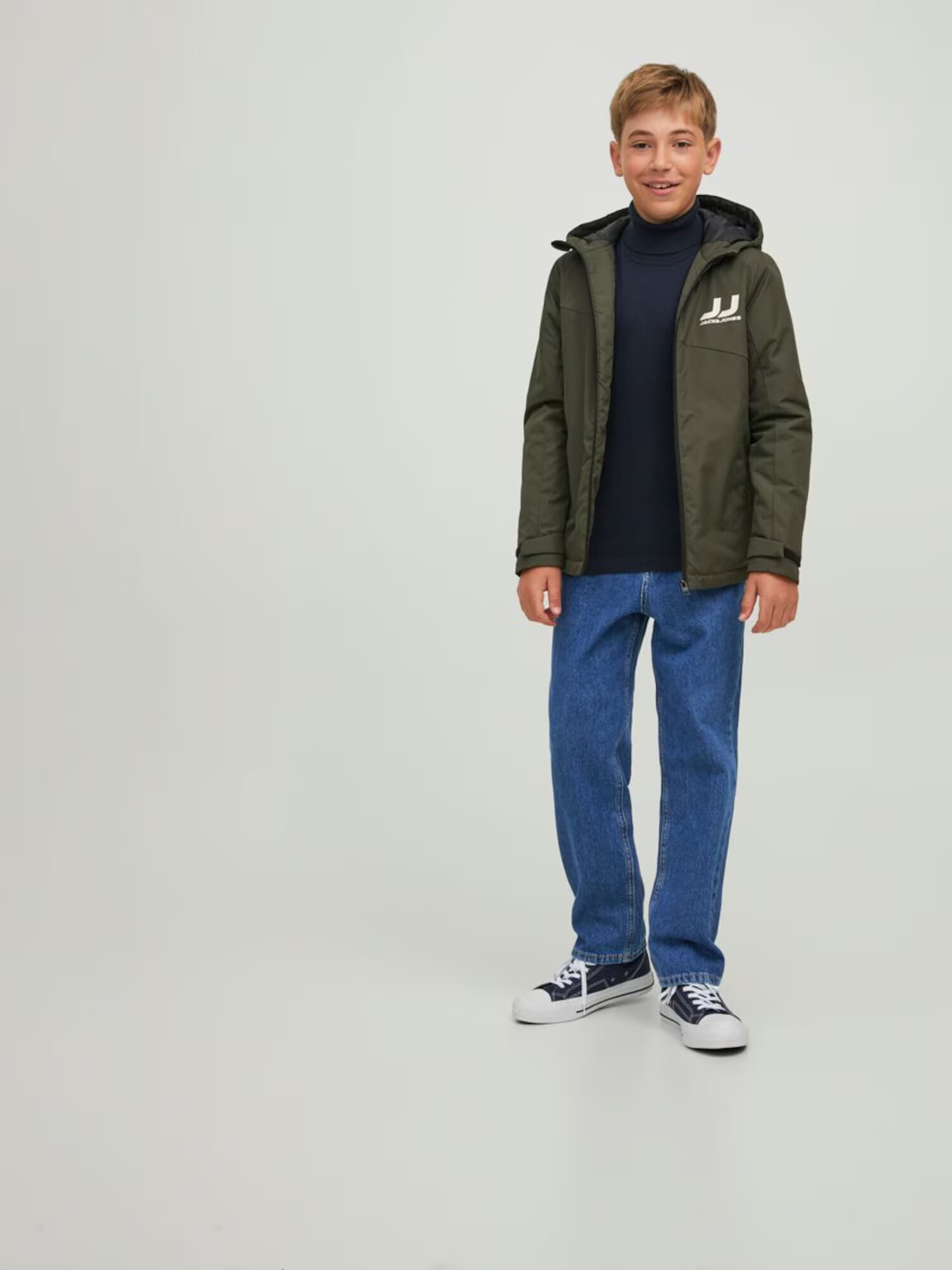 Jack & Jones Junior Džínsy 'Chris' modrá denim - Pepit.sk