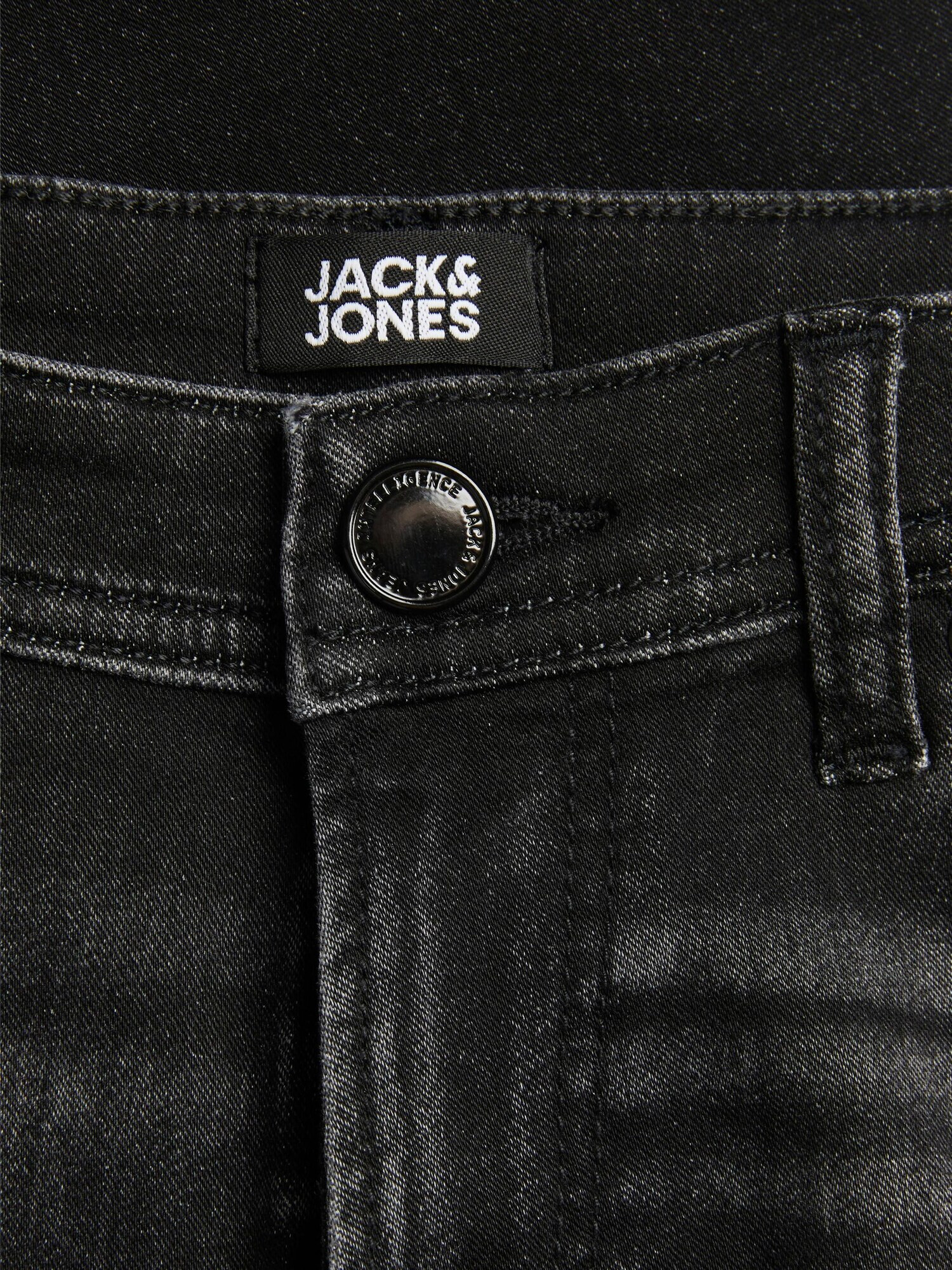 Jack & Jones Junior Džínsy 'Glenn' čierny denim - Pepit.sk