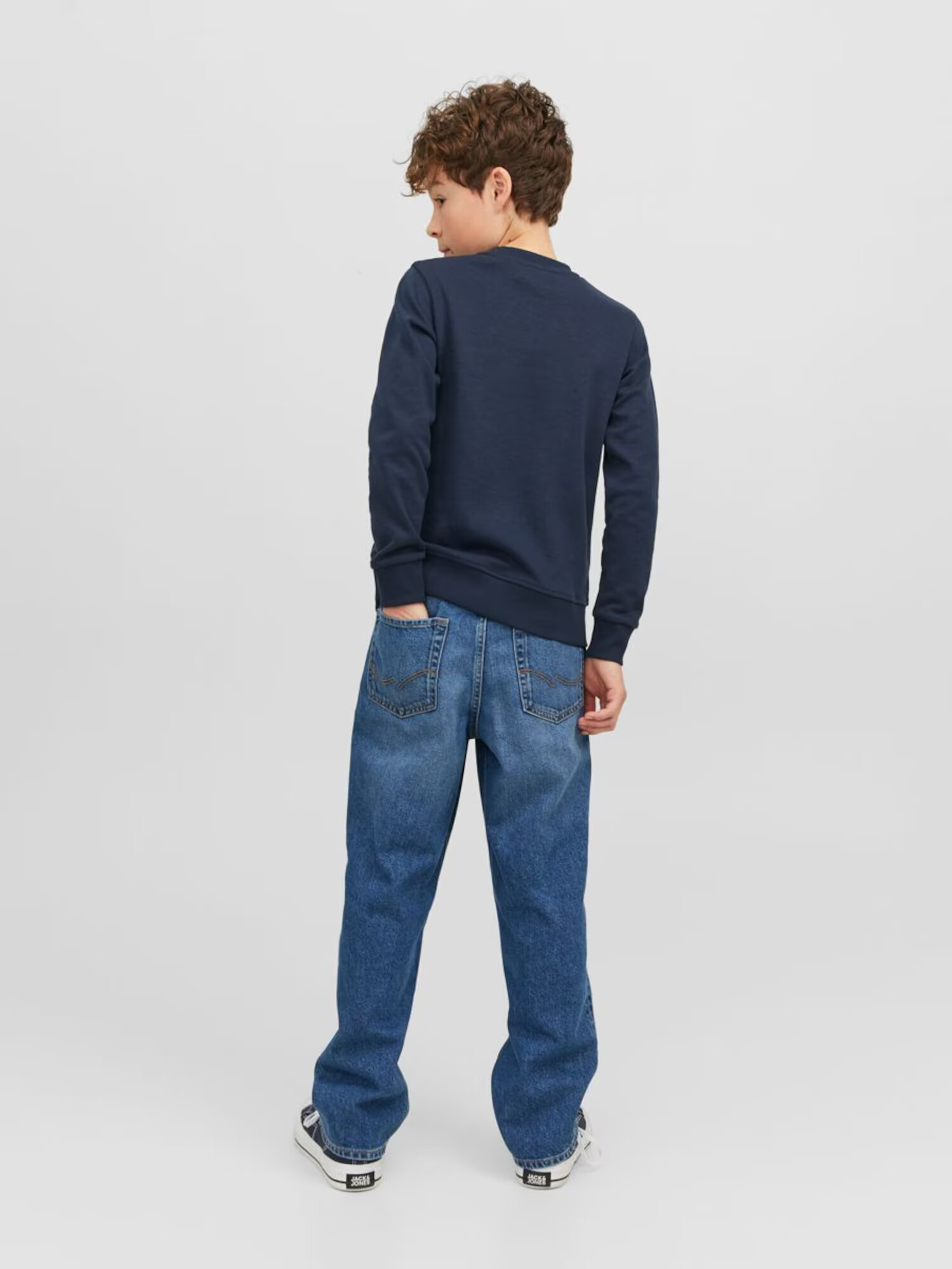 Jack & Jones Junior Džínsy modrá - Pepit.sk