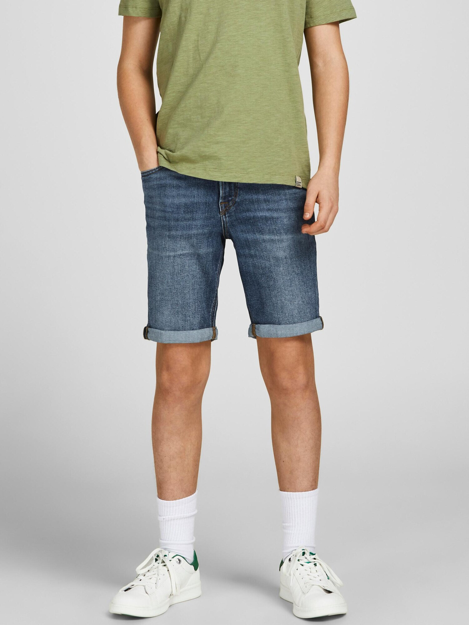 Jack & Jones Junior Džínsy 'Rick' modrá - Pepit.sk