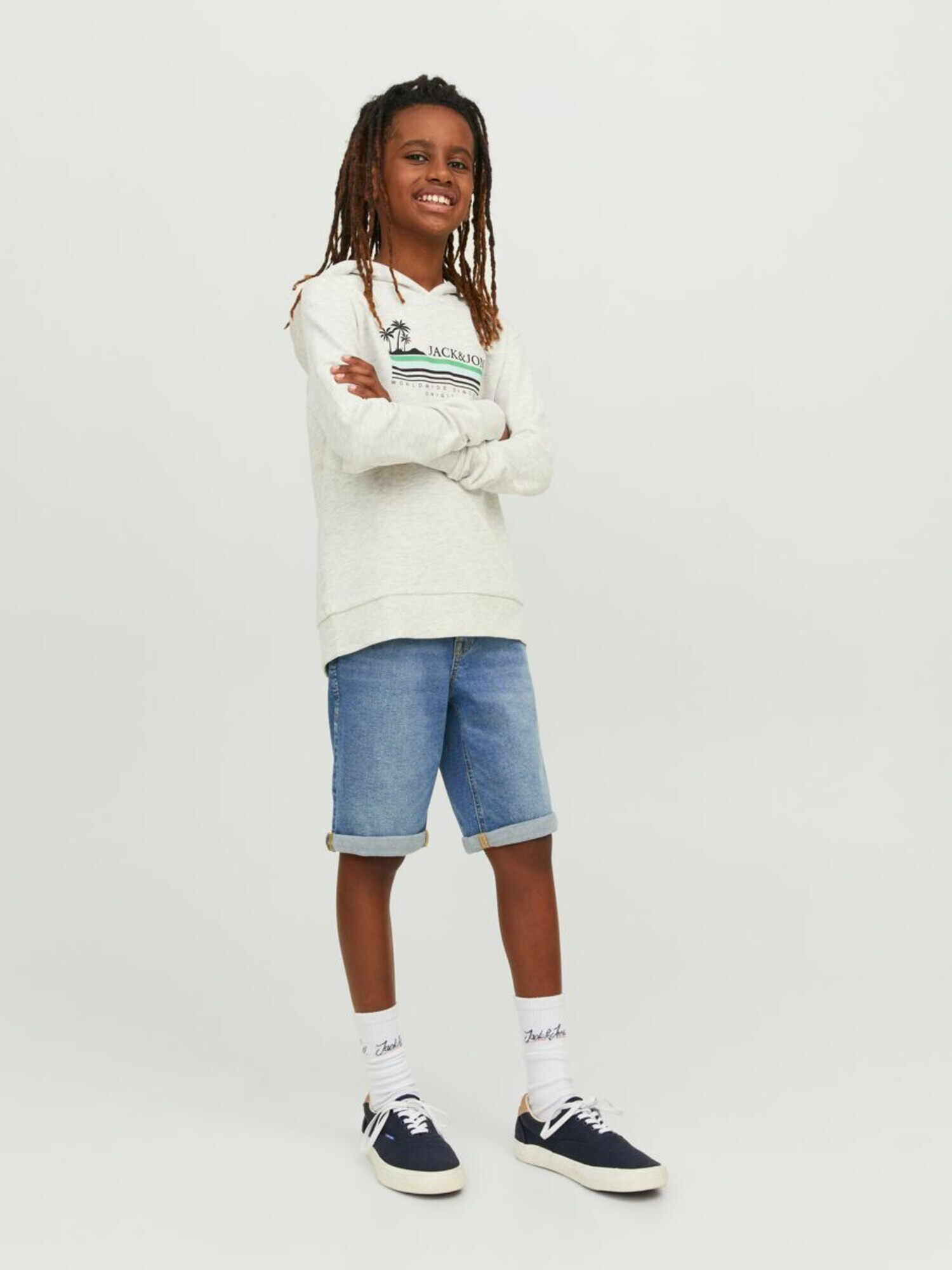 Jack & Jones Junior Džínsy 'Rick' modrá - Pepit.sk