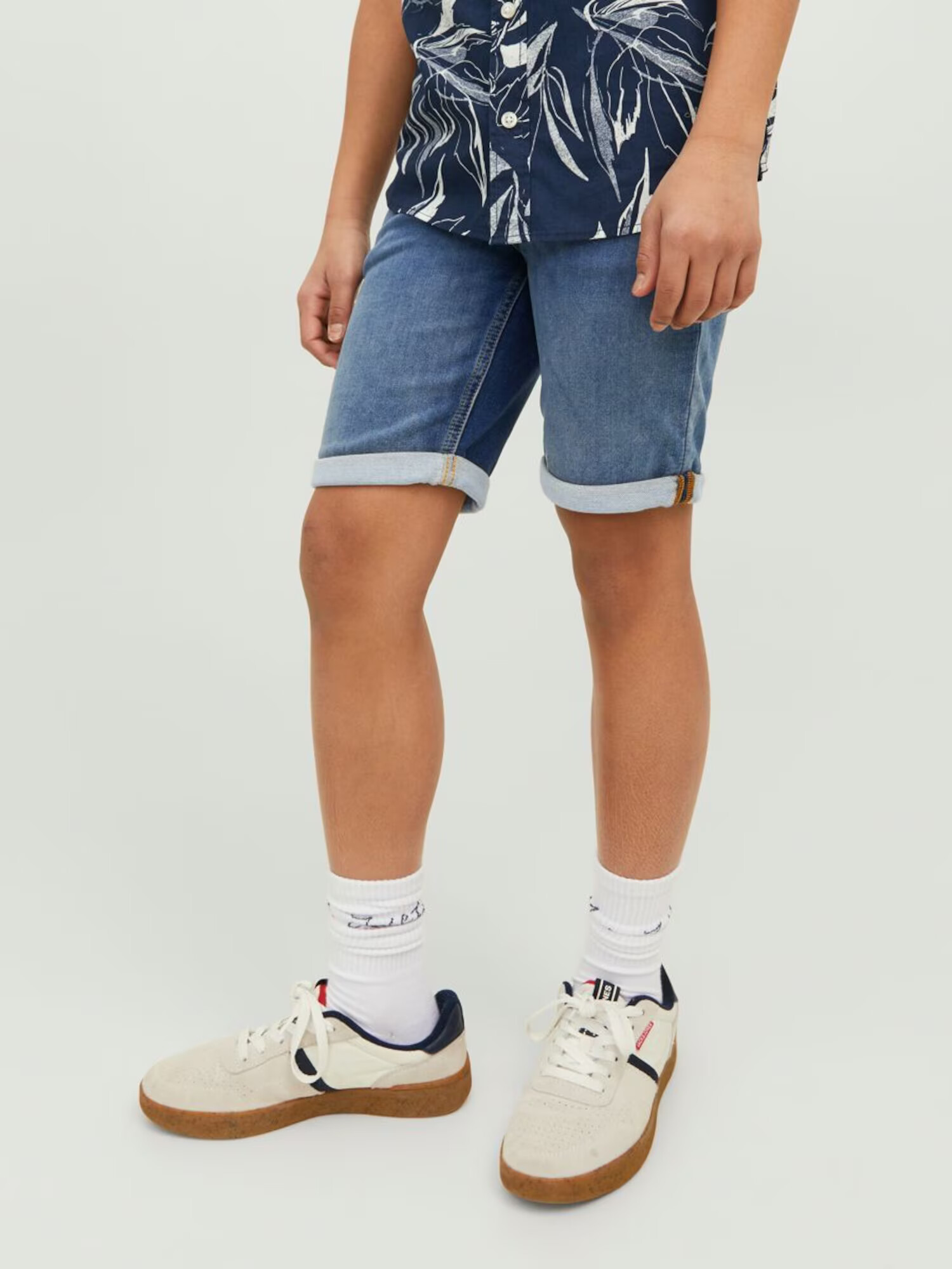 Jack & Jones Junior Džínsy 'Rick' modrá denim - Pepit.sk