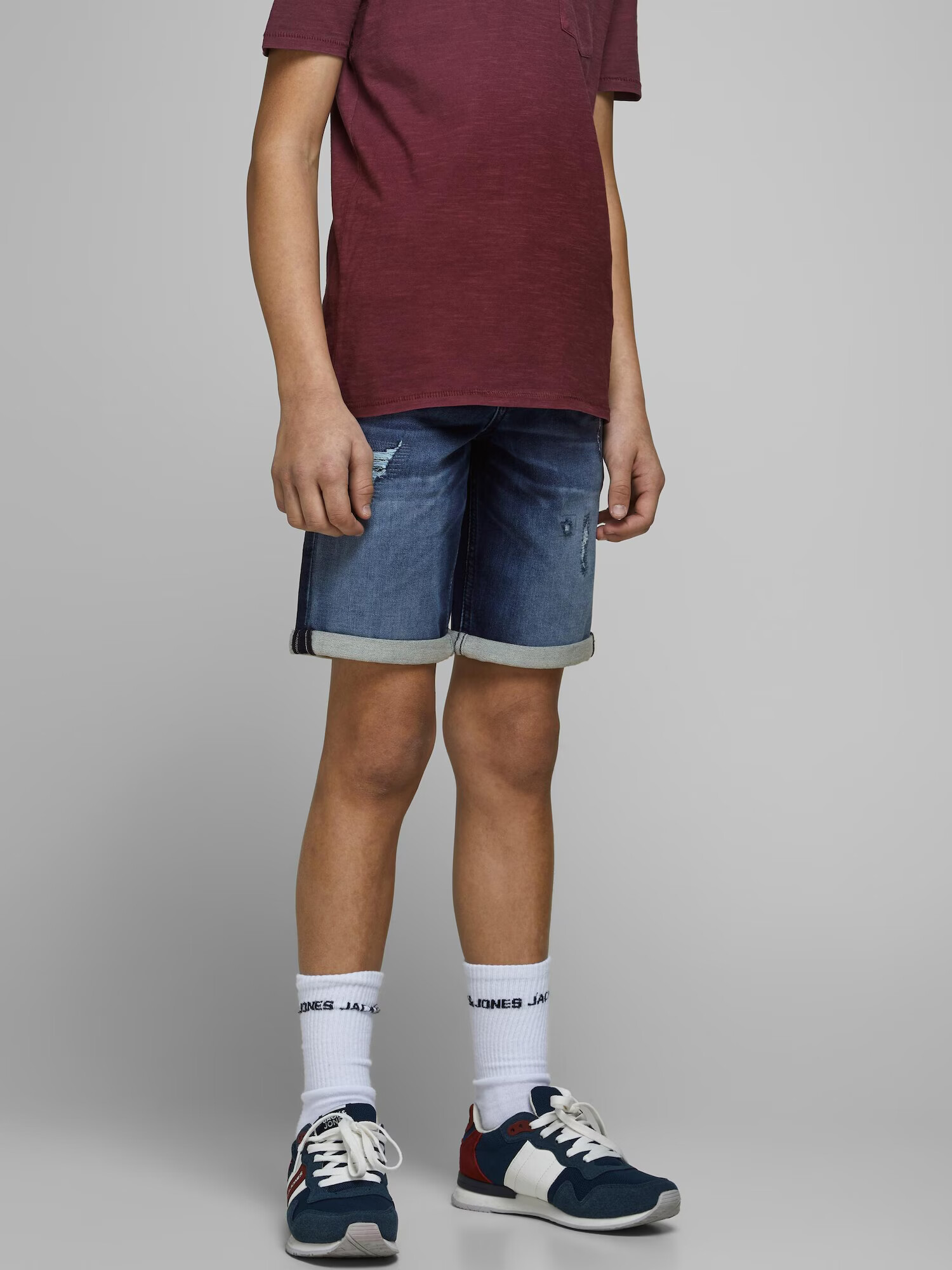 Jack & Jones Junior Džínsy 'Rick' modrá denim - Pepit.sk