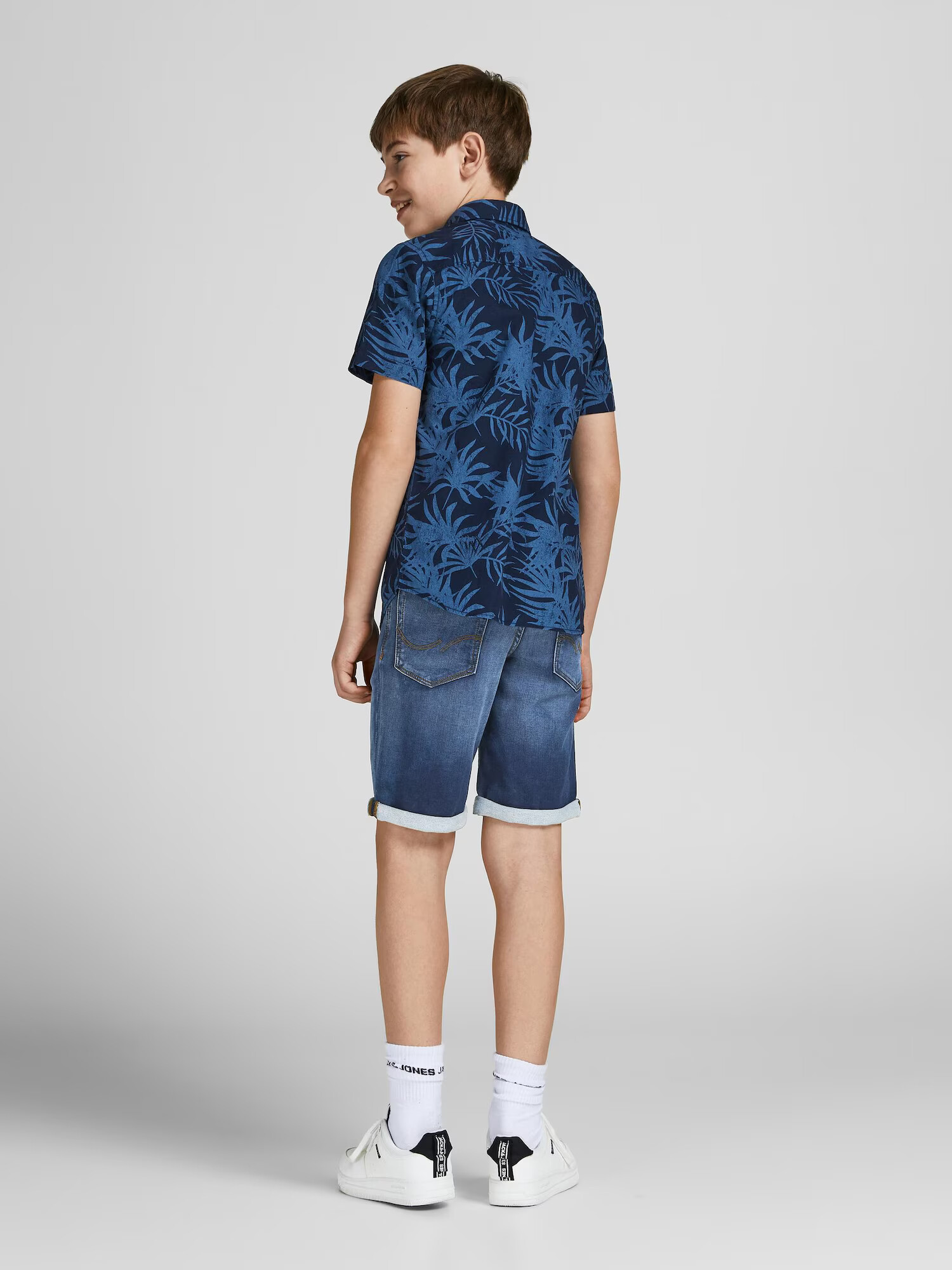 Jack & Jones Junior Džínsy 'Rick' modrá denim - Pepit.sk