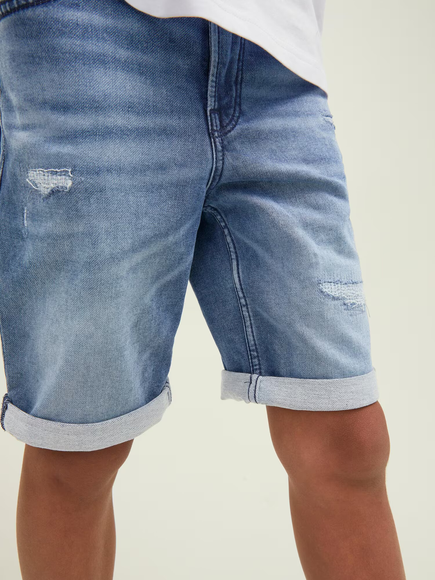 Jack & Jones Junior Džínsy 'Rick' modrá denim - Pepit.sk