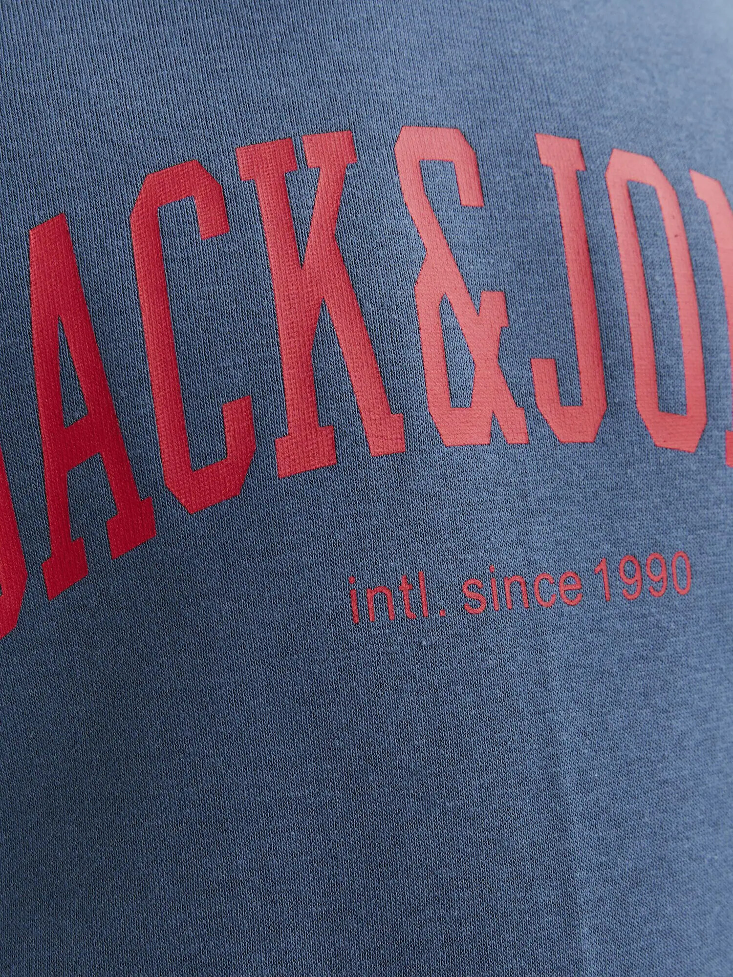 Jack & Jones Junior Mikina 'Josh' enciánová / jasne červená - Pepit.sk