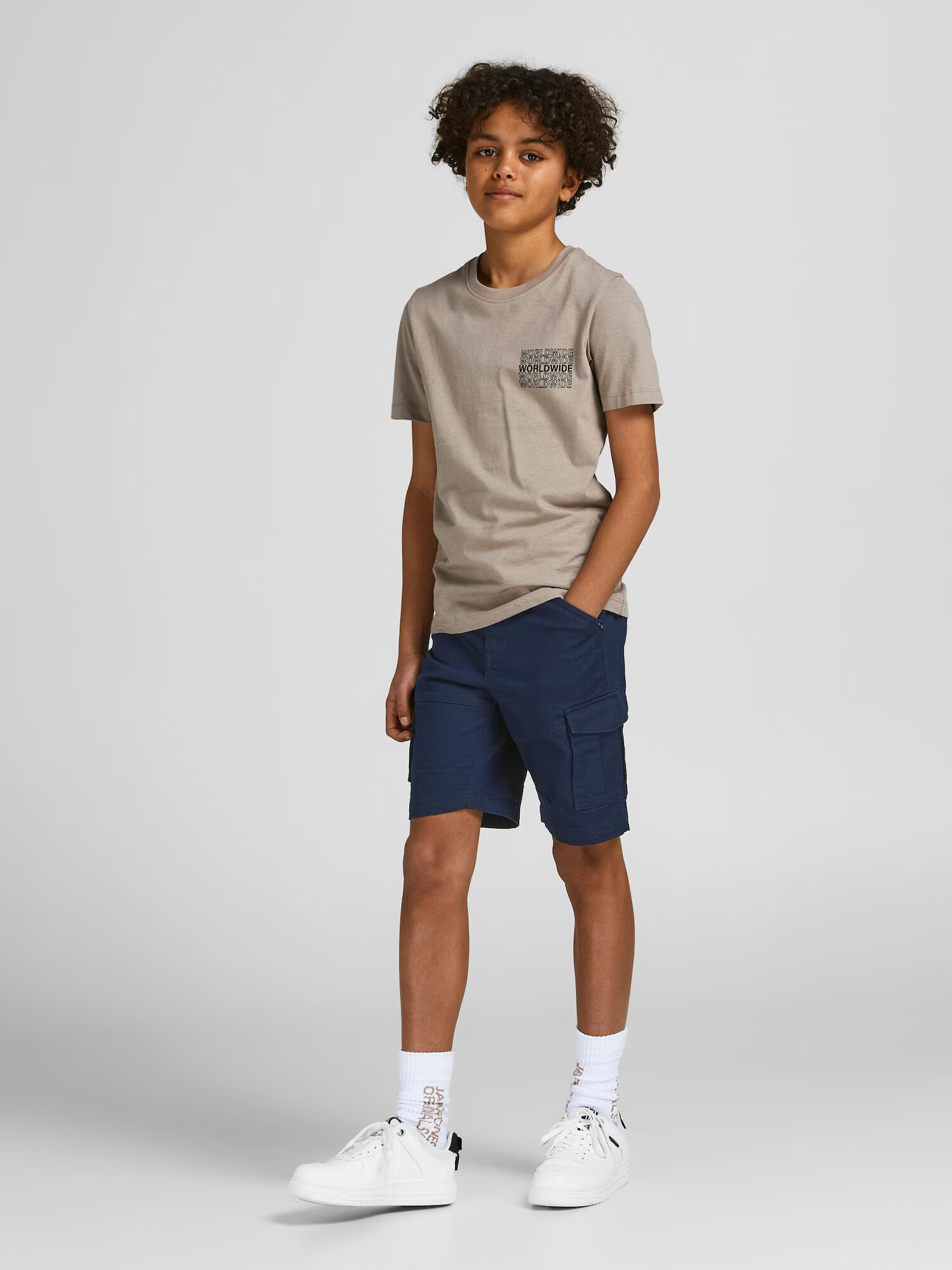 Jack & Jones Junior Nohavice ' Dex' tmavomodrá - Pepit.sk