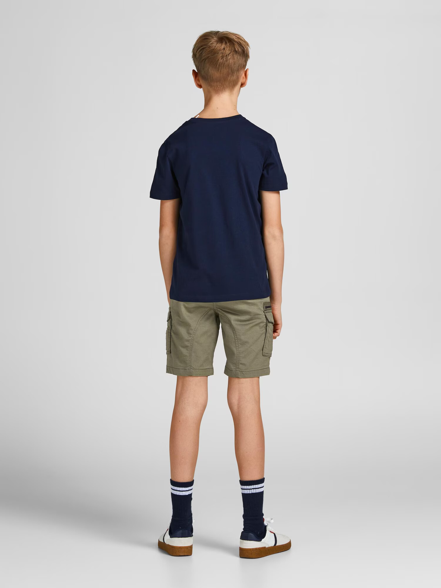 Jack & Jones Junior Nohavice olivová - Pepit.sk