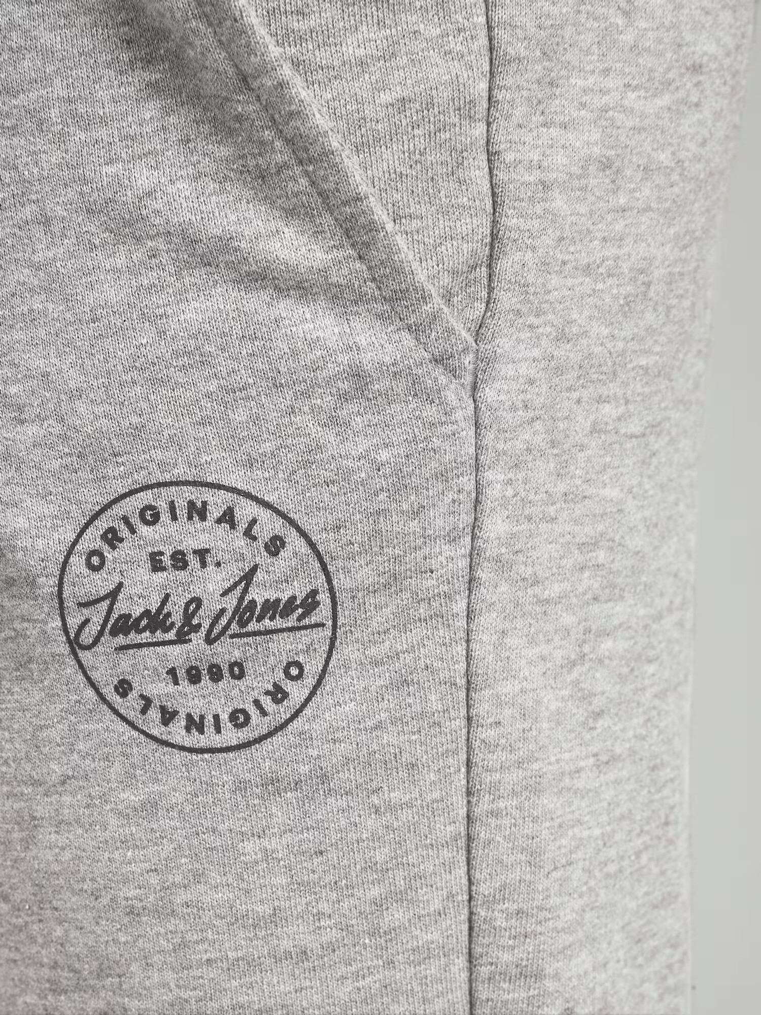 Jack & Jones Junior Nohavice sivá melírovaná / čierna - Pepit.sk