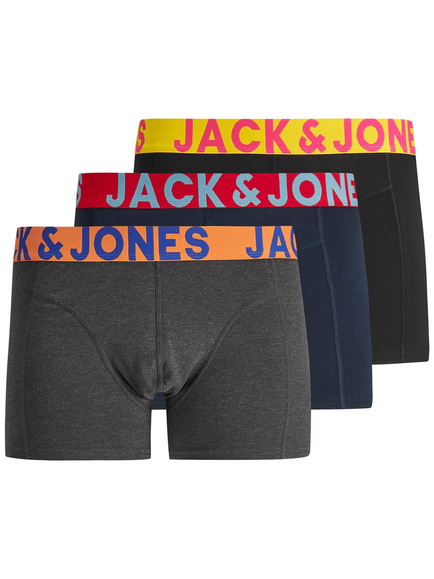 Jack & Jones Junior Nohavičky 'Crazy' námornícka modrá / tmavosivá / zmiešané farby / čierna - Pepit.sk