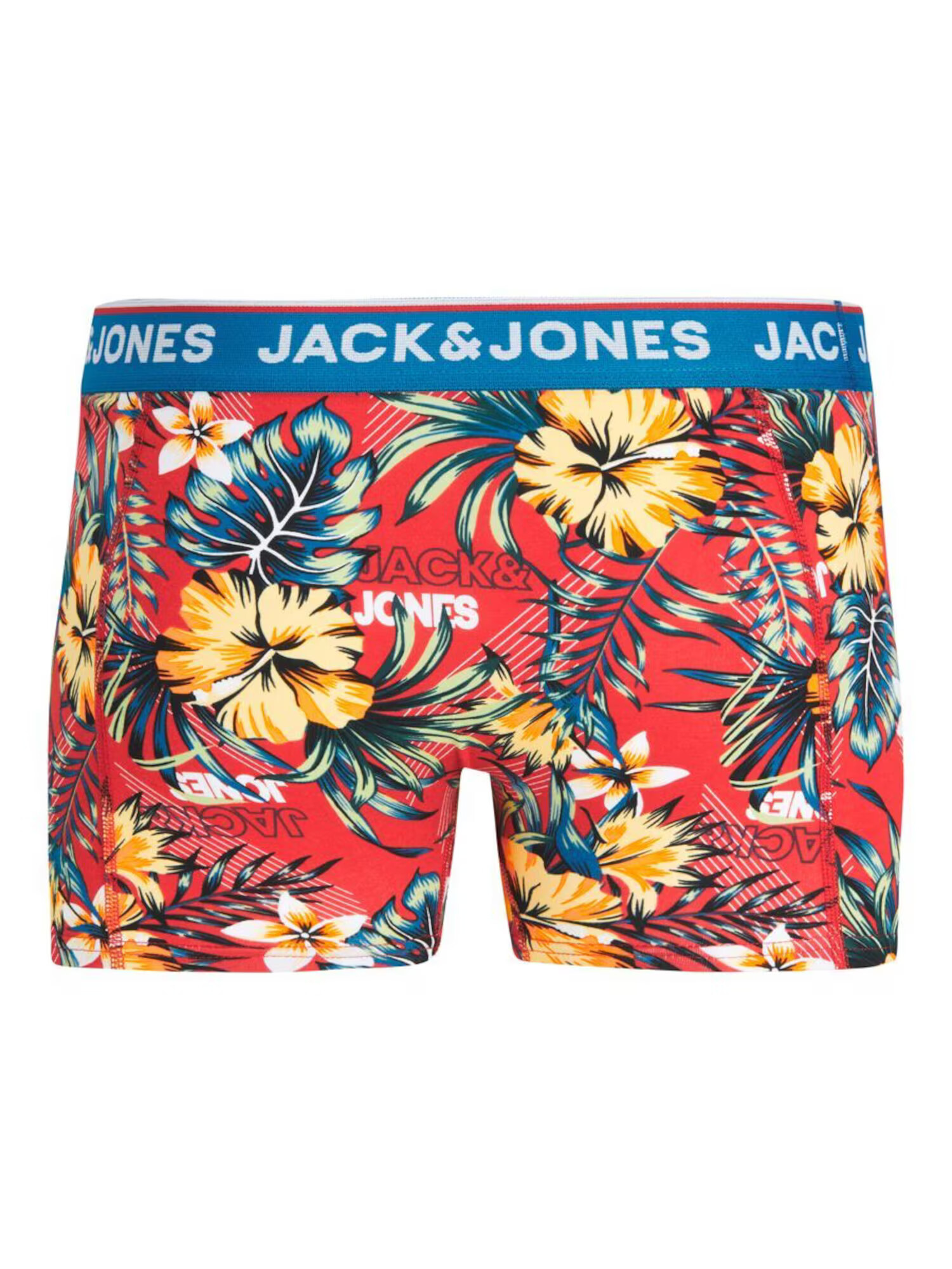 Jack & Jones Junior Nohavičky 'Azores' azúrová / červená - Pepit.sk