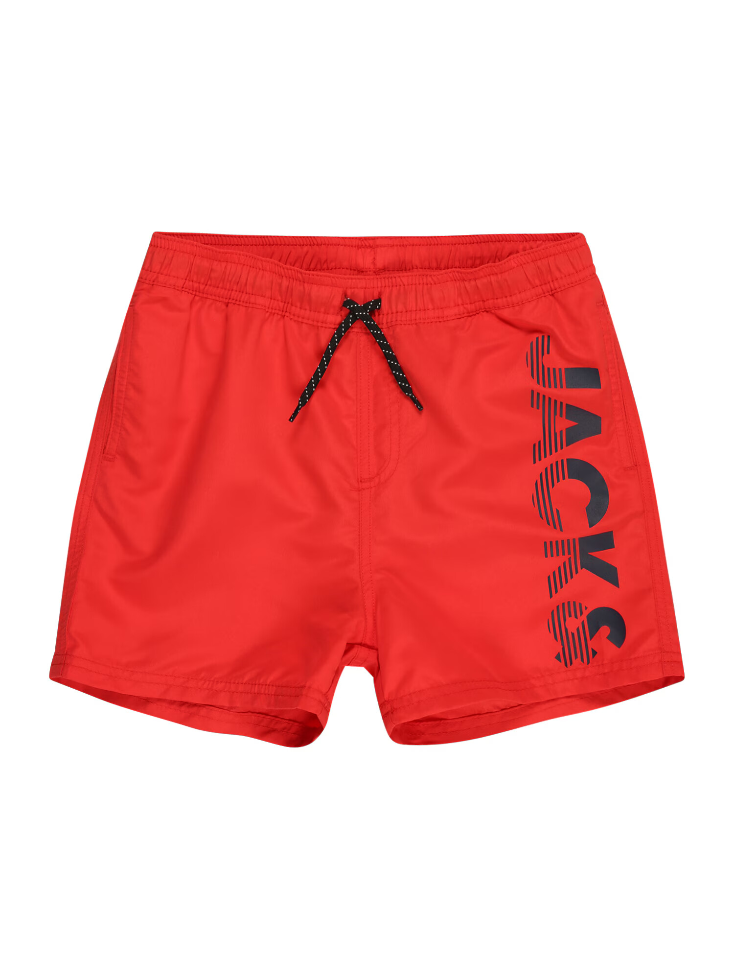 Jack & Jones Junior Plavecké šortky 'CRETE' námornícka modrá / ohnivo červená - Pepit.sk