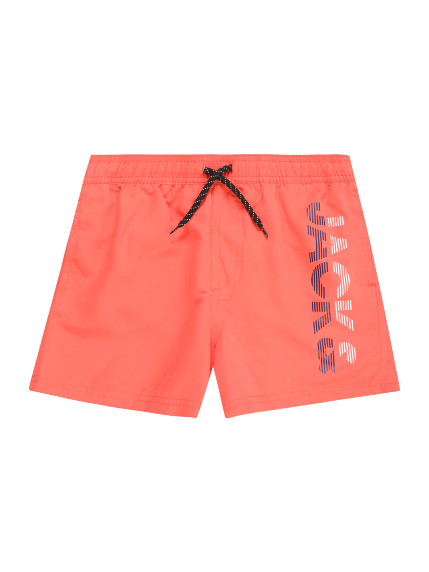 Jack & Jones Junior Plavecké šortky 'FIJI' námornícka modrá / koralová / biela - Pepit.sk