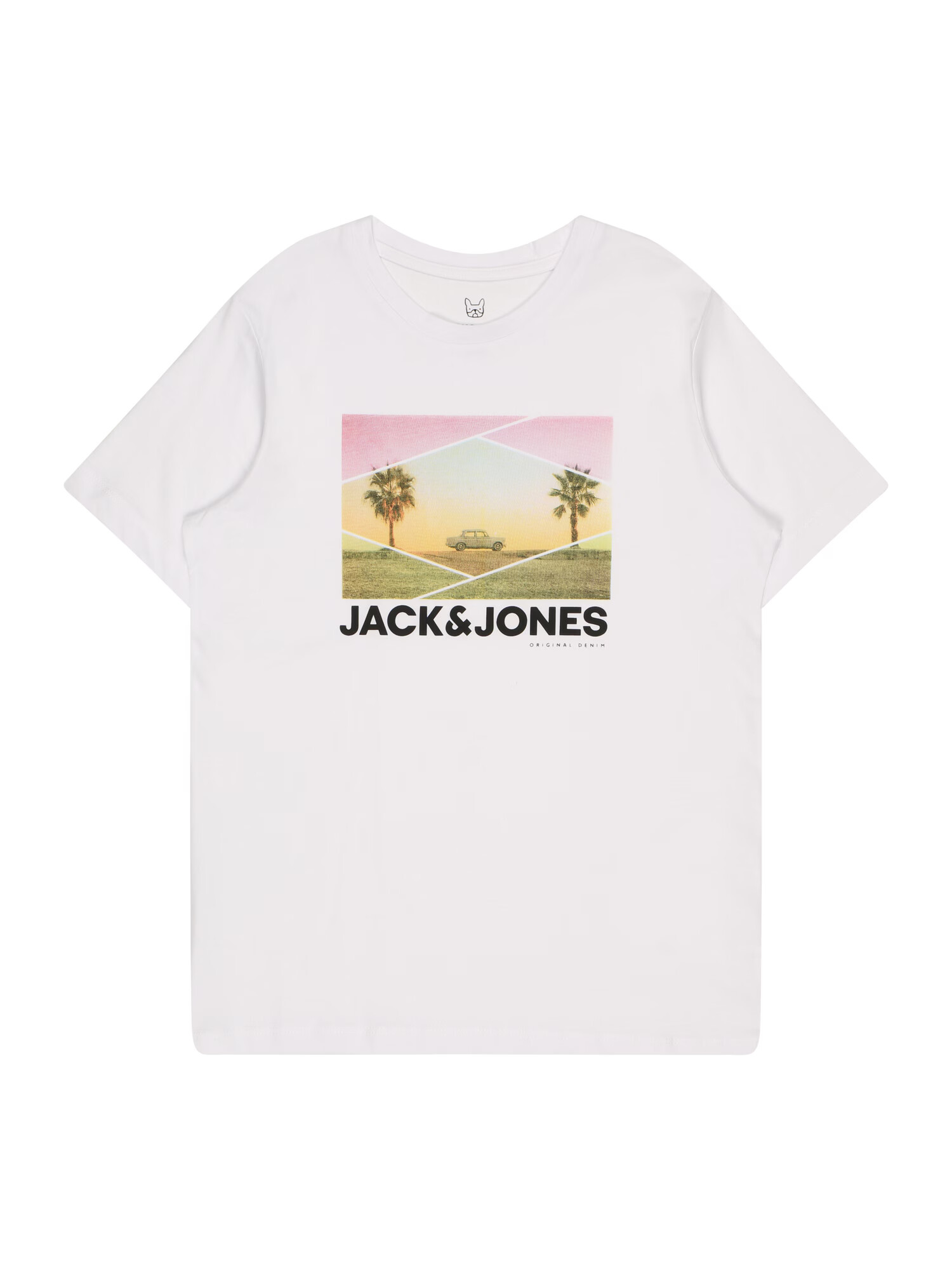 Jack & Jones Junior Tričko 'BILLBOARD' zmiešané farby / biela - Pepit.sk