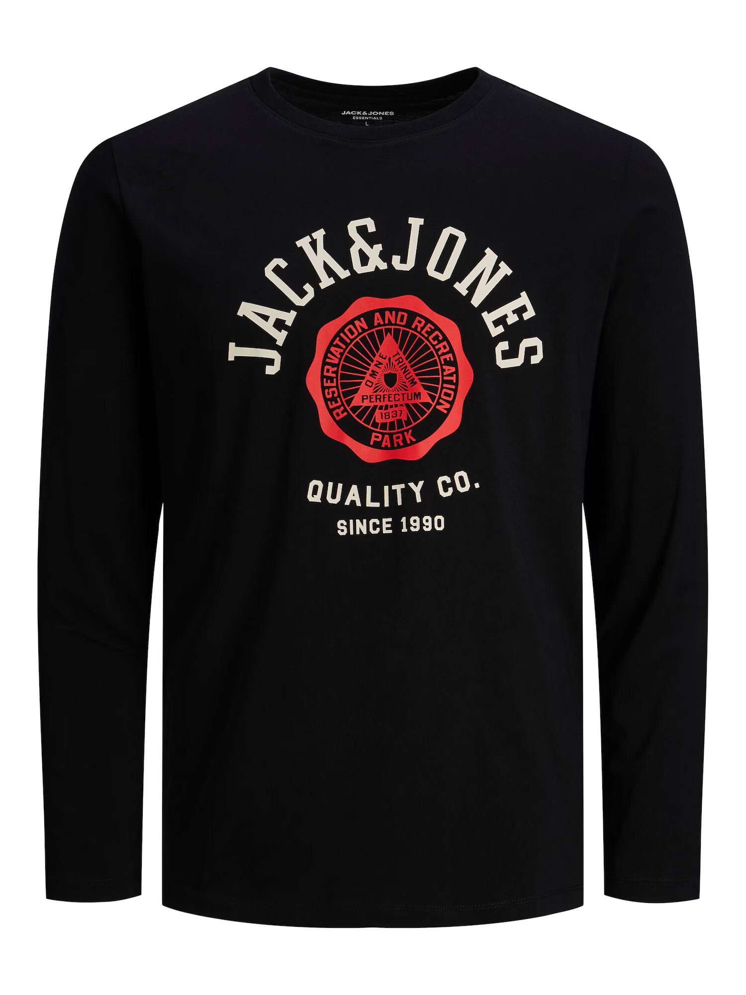 Jack & Jones Junior Tričko červená / čierna / biela - Pepit.sk