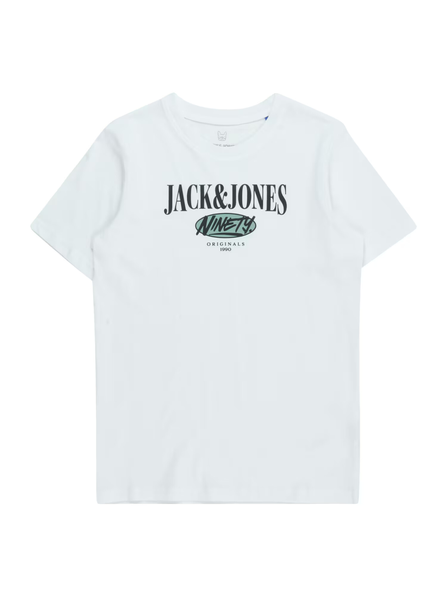 Jack & Jones Junior Tričko 'COBIN' zelená / čierna / biela - Pepit.sk