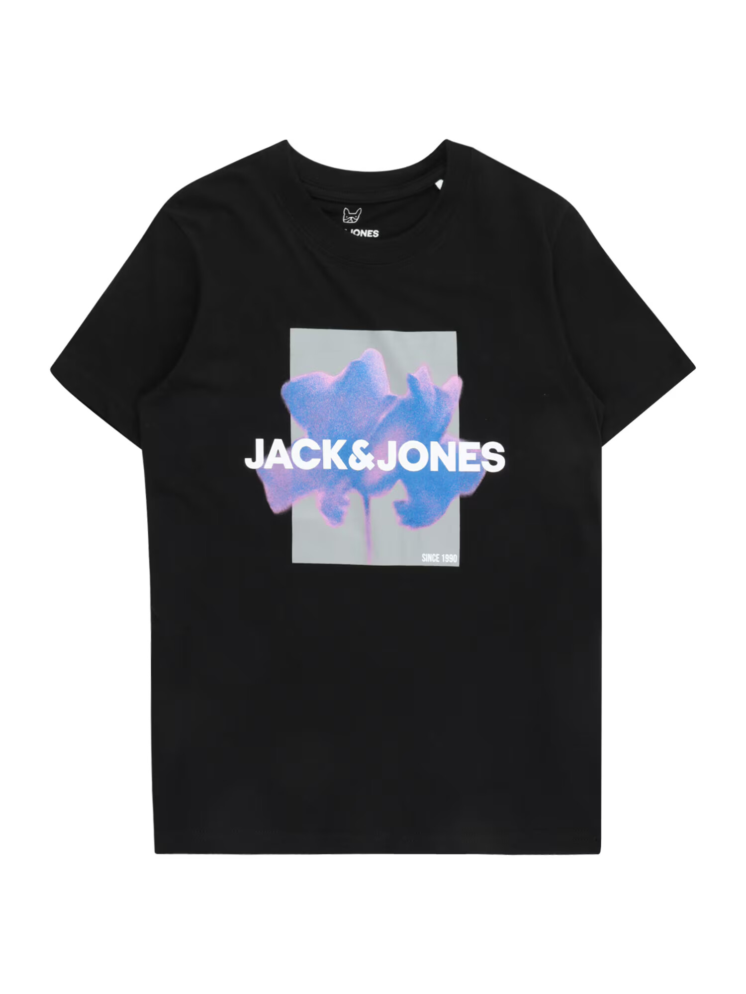 Jack & Jones Junior Tričko 'FLORALS' modrá / fialová / čierna / biela - Pepit.sk