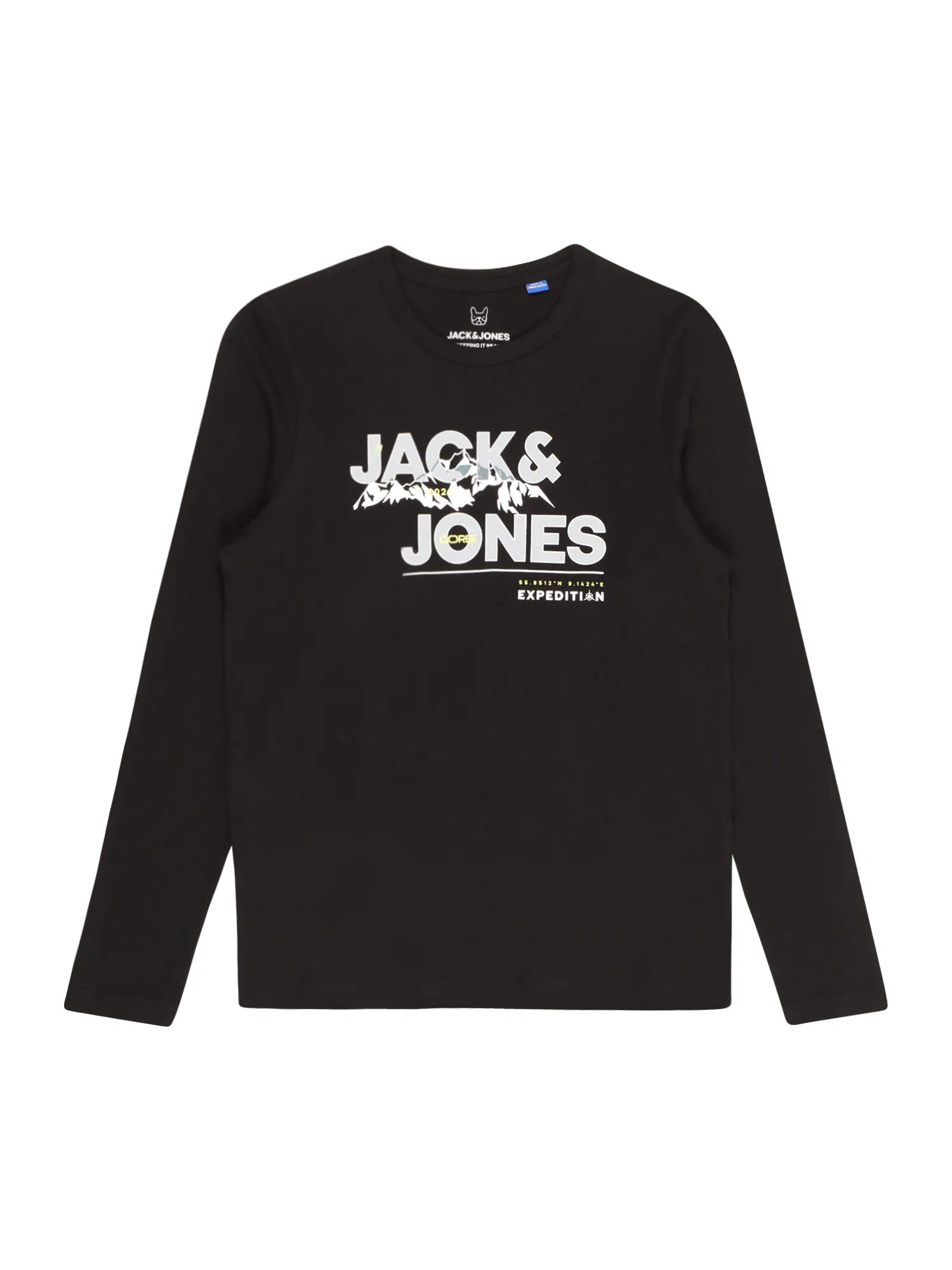 Jack & Jones Junior Tričko 'HUNTER' čierna / biela - Pepit.sk