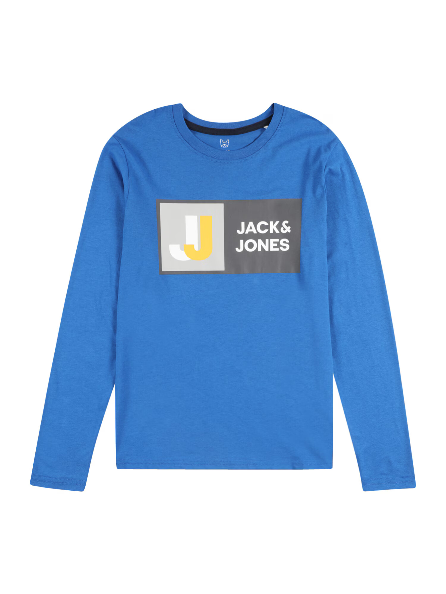 Jack & Jones Junior Tričko 'LOGAN' nebesky modrá / žltá / čierna / biela - Pepit.sk