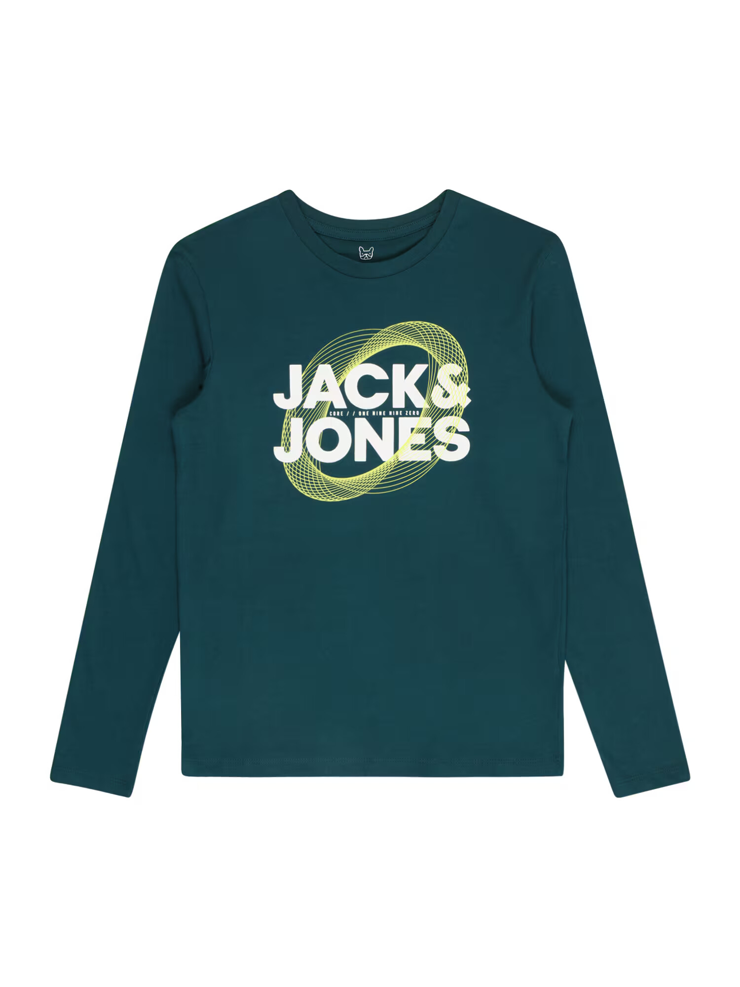 Jack & Jones Junior Tričko 'LUCA' jablková / tmavozelená / biela - Pepit.sk