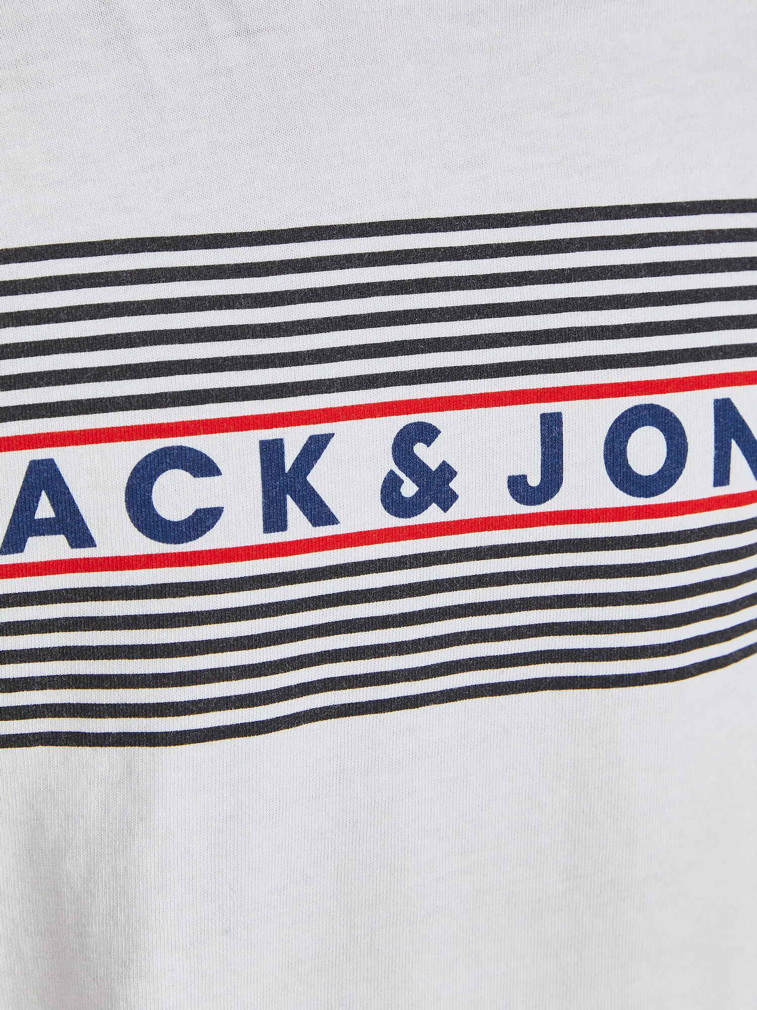 Jack & Jones Junior Tričko námornícka modrá / grenadínová / čierna / biela - Pepit.sk