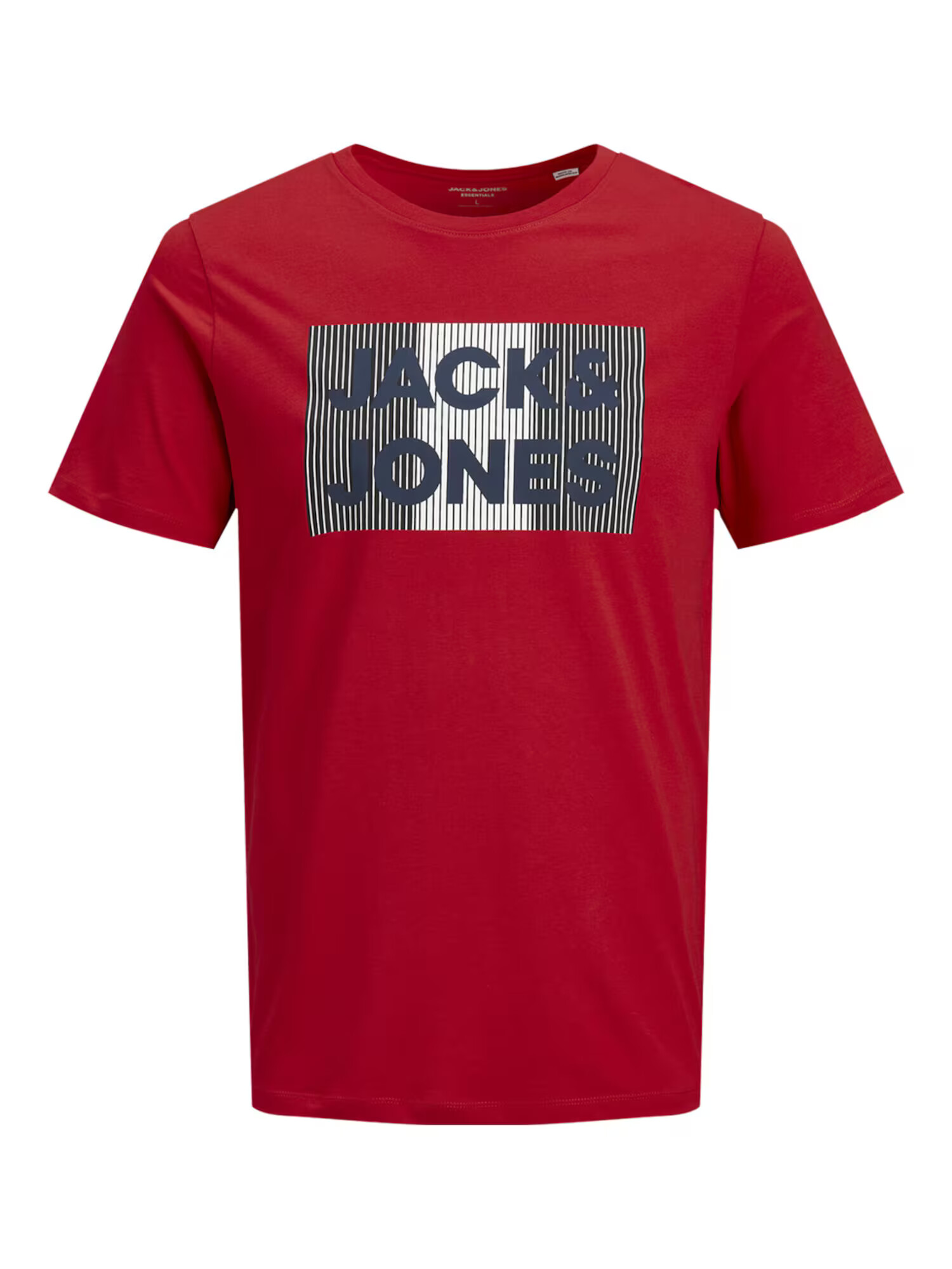 Jack & Jones Junior Tričko námornícka modrá / ohnivo červená / čierna / biela - Pepit.sk