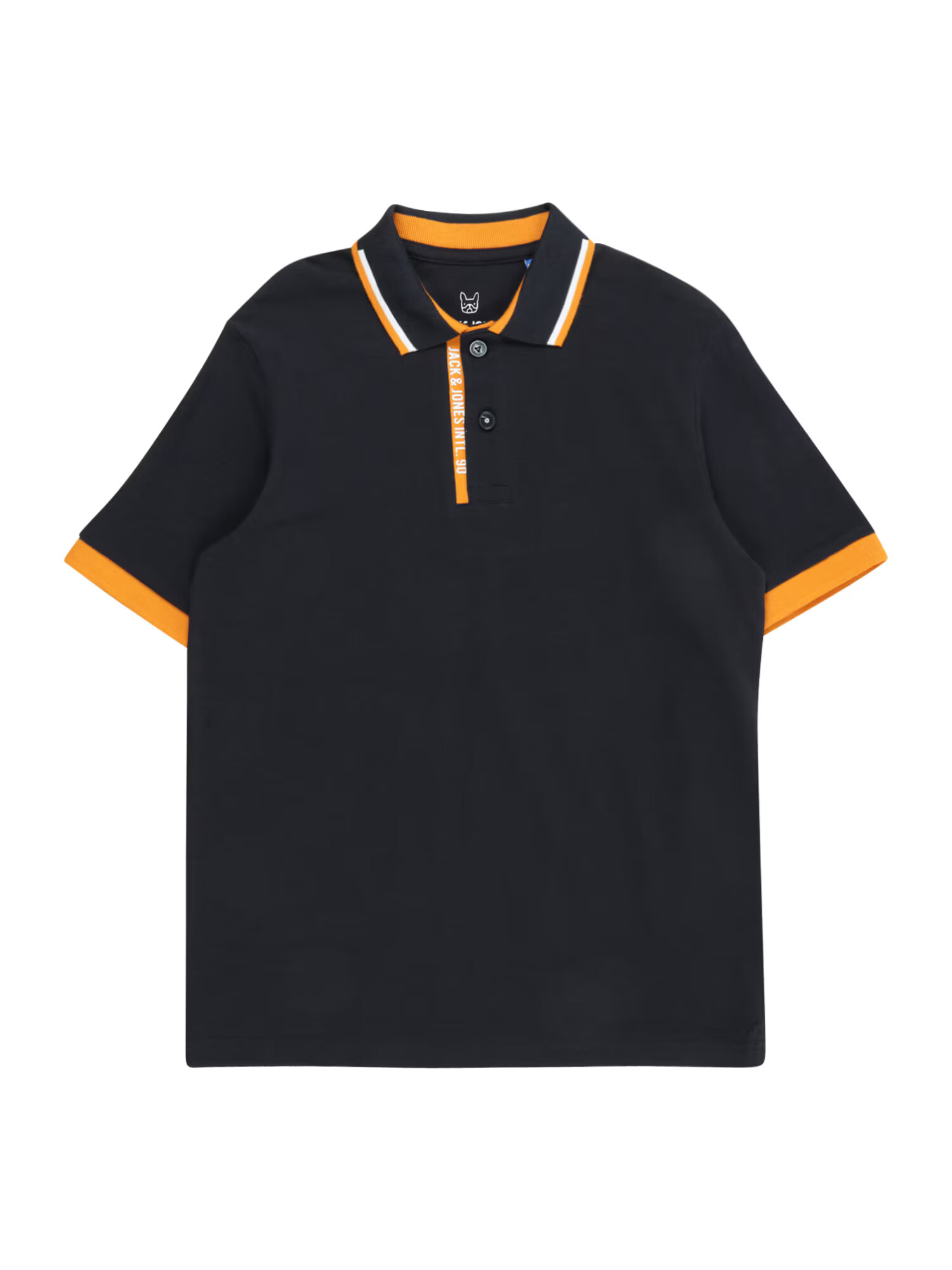 Jack & Jones Junior Tričko námornícka modrá / oranžová - Pepit.sk