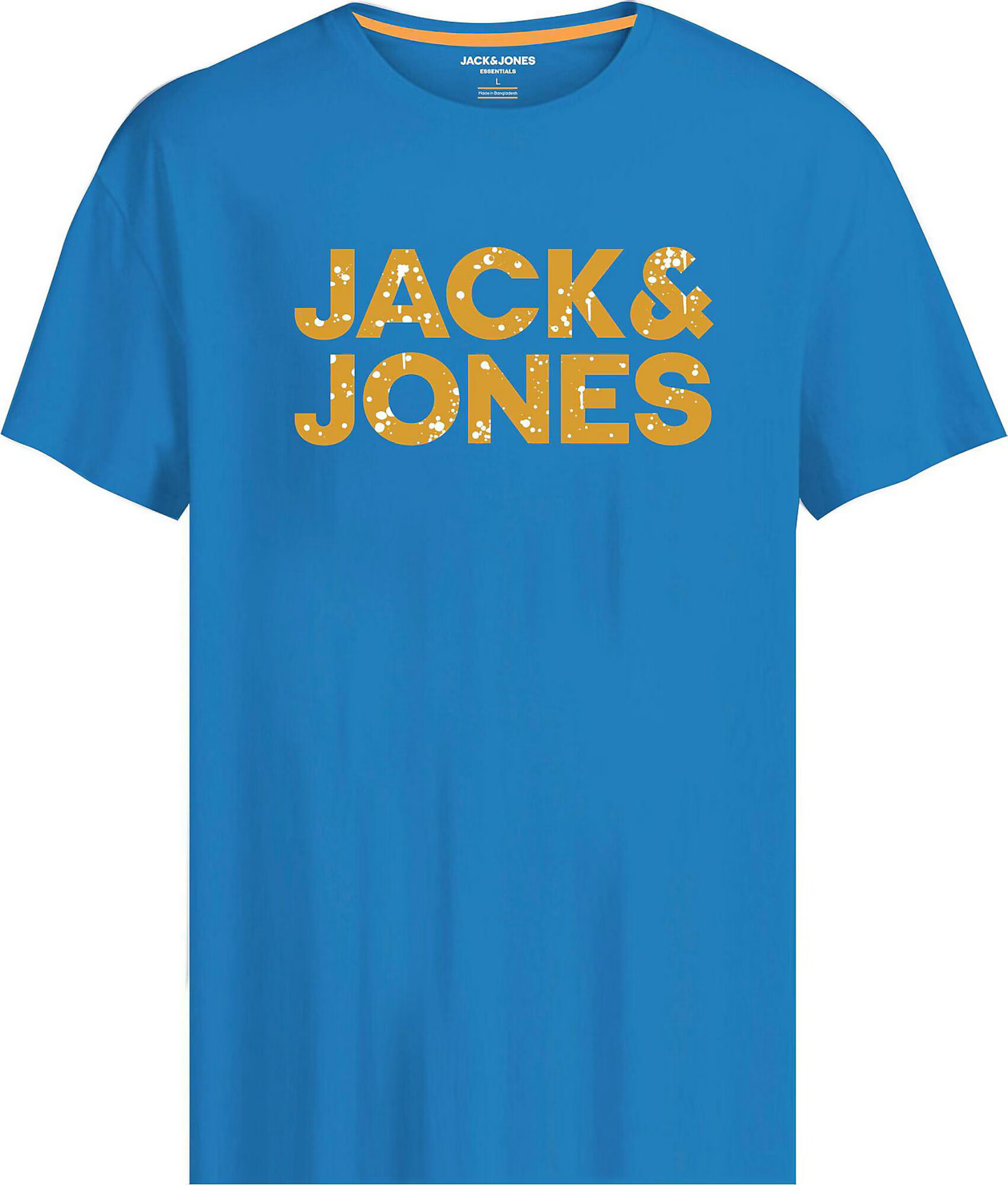 Jack & Jones Junior Tričko 'NEON' modrá / žltá / biela - Pepit.sk