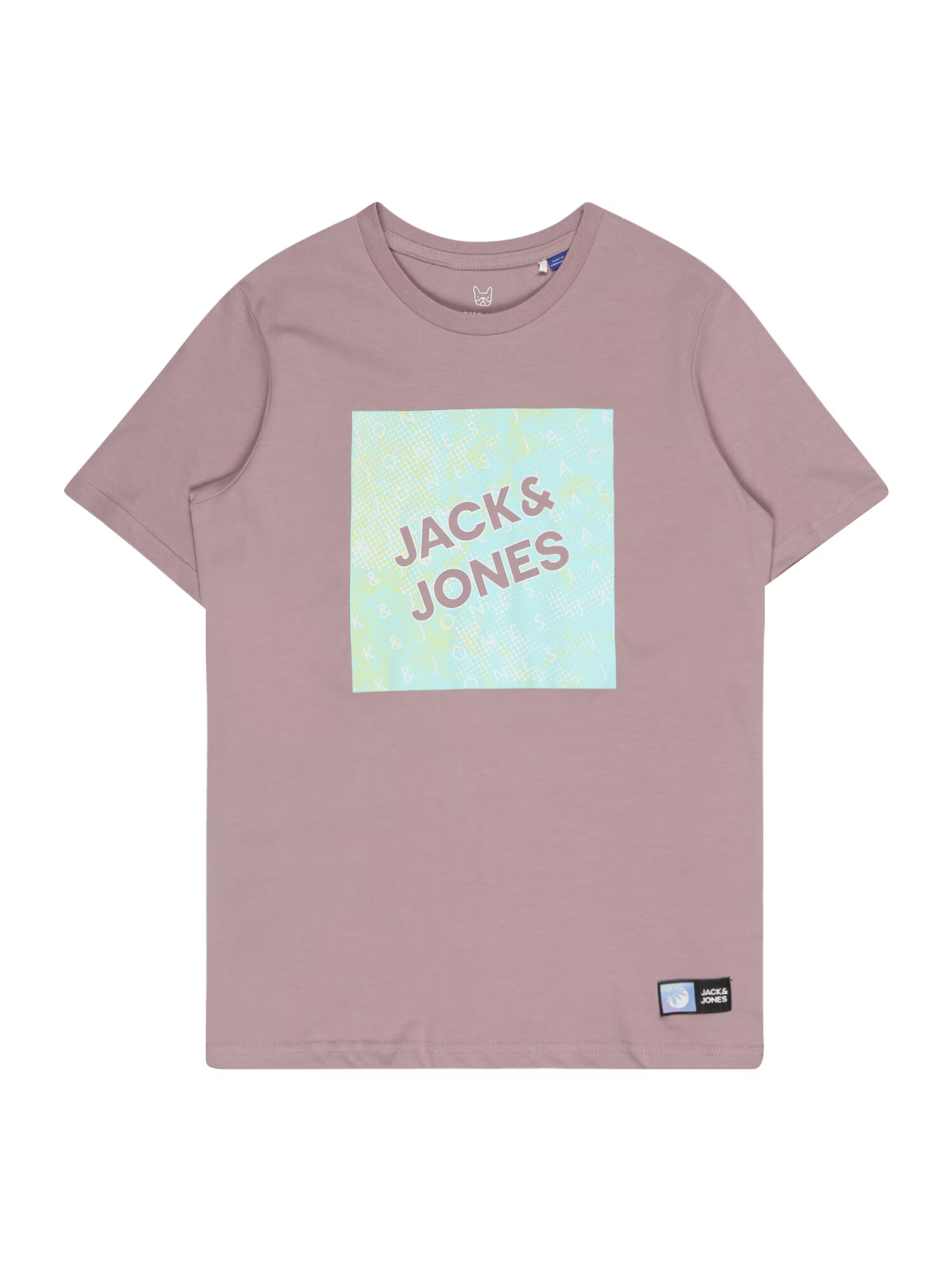 Jack & Jones Junior Tričko 'NIGHTS' azúrová / staroružová / čierna - Pepit.sk