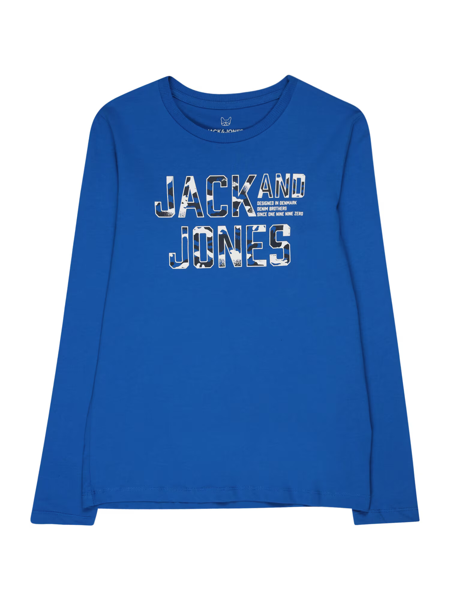 Jack & Jones Junior Tričko 'PEACE WALKER' nebesky modrá / čierna / biela - Pepit.sk