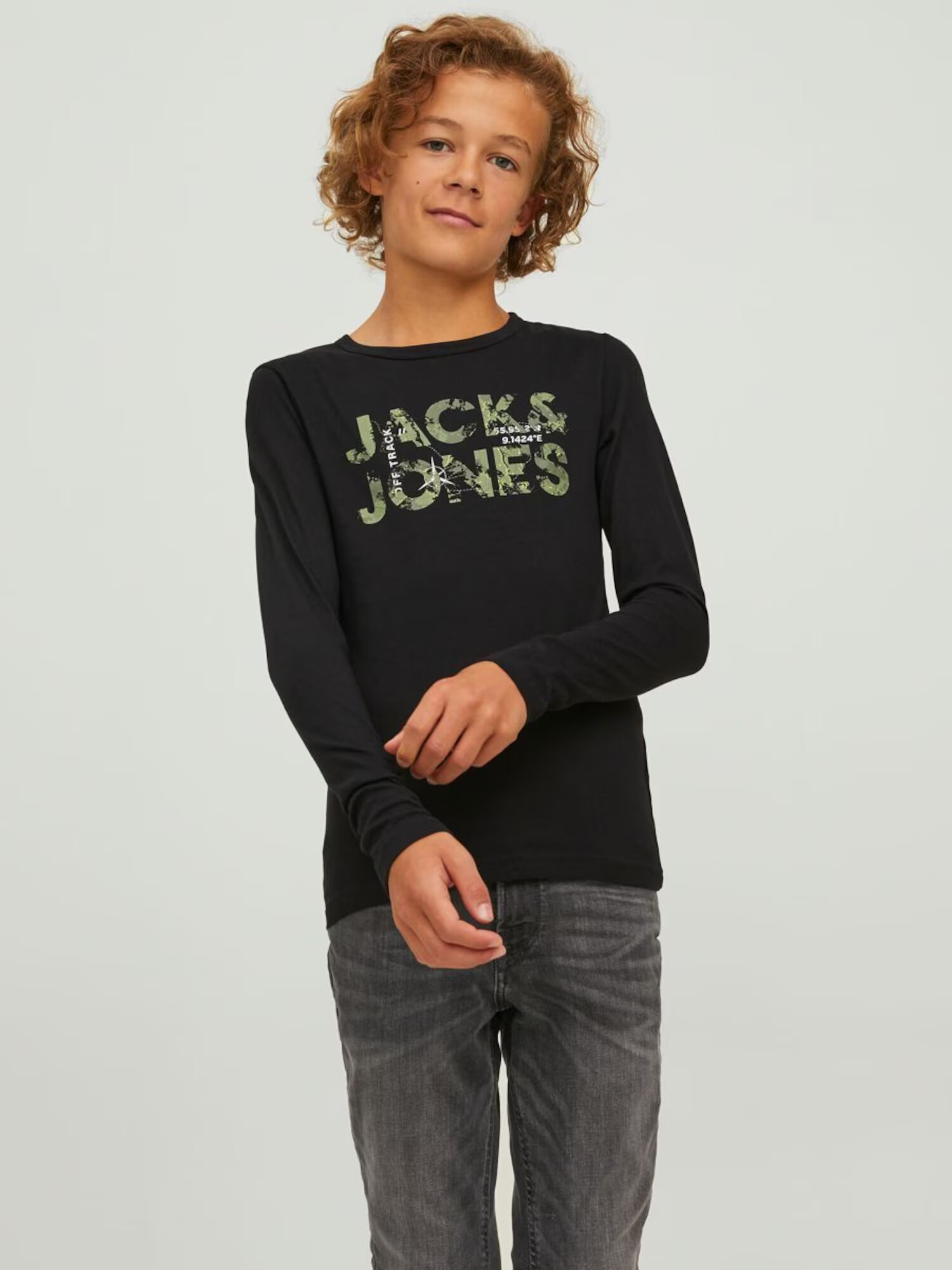 Jack & Jones Junior Tričko zelená / olivová / čierna - Pepit.sk