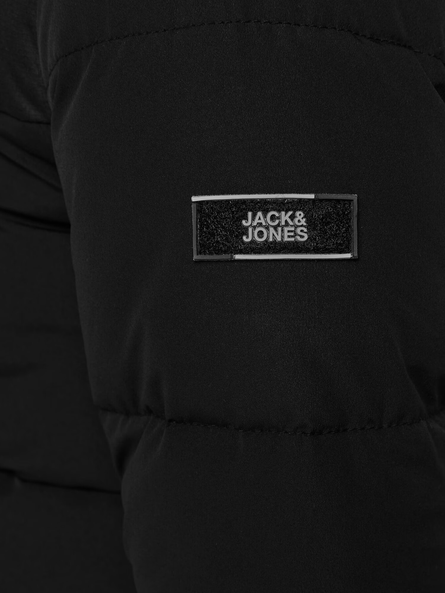 Jack & Jones Junior Zimná bunda 'Pace' sivá / čierna - Pepit.sk