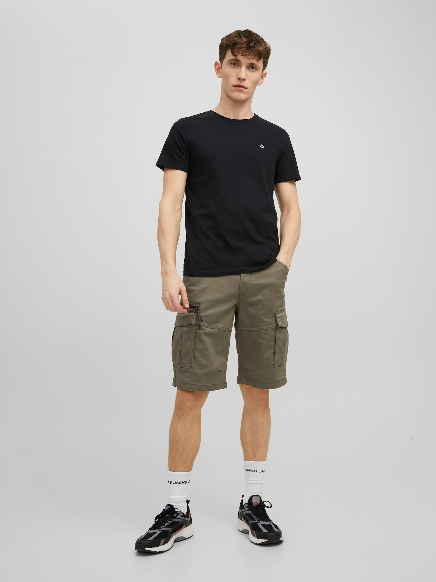 JACK & JONES Kapsáče 'Dex' tmavozelená - Pepit.sk