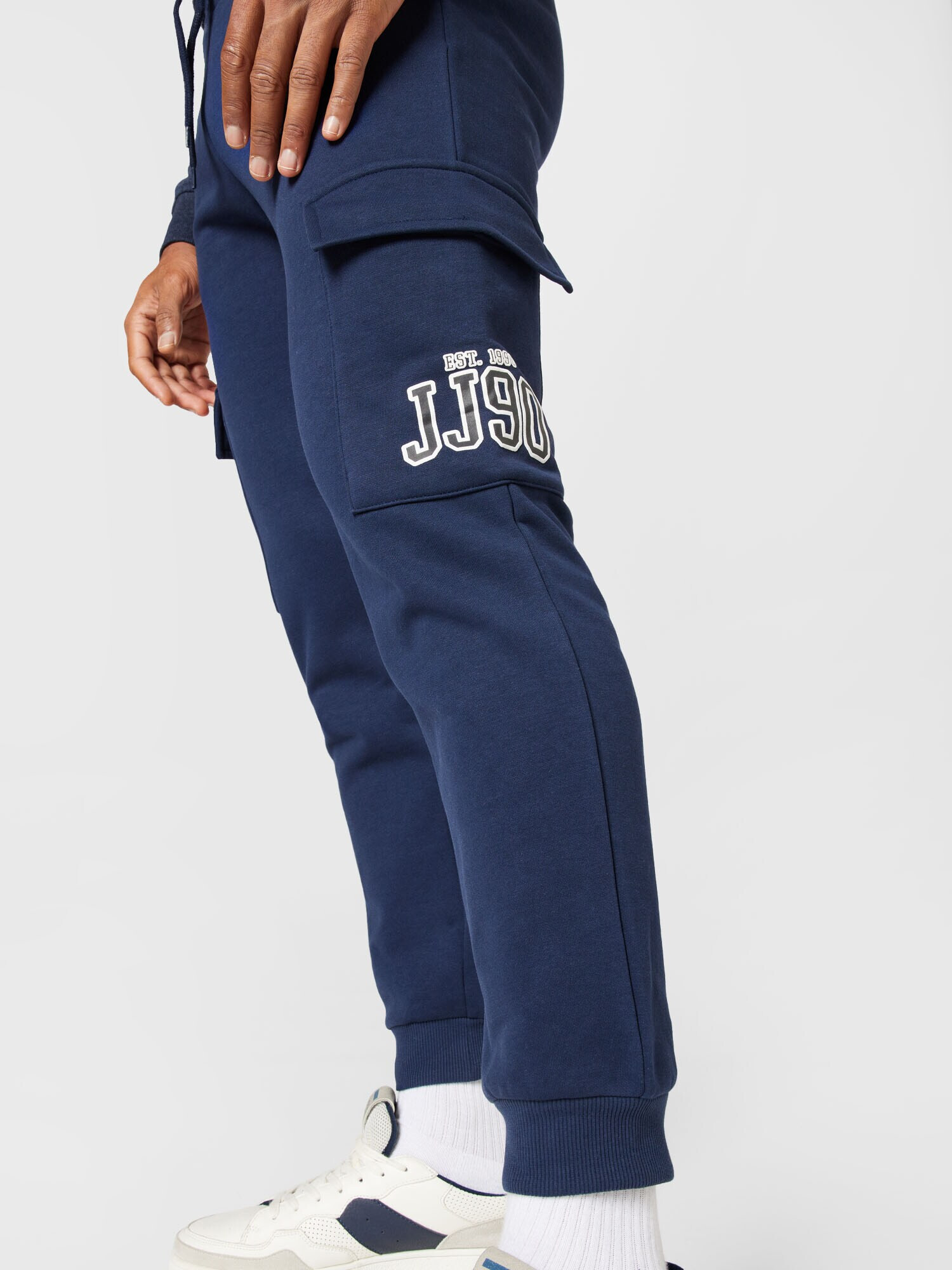 JACK & JONES Kapsáče 'GORDON' námornícka modrá / šedobiela - Pepit.sk