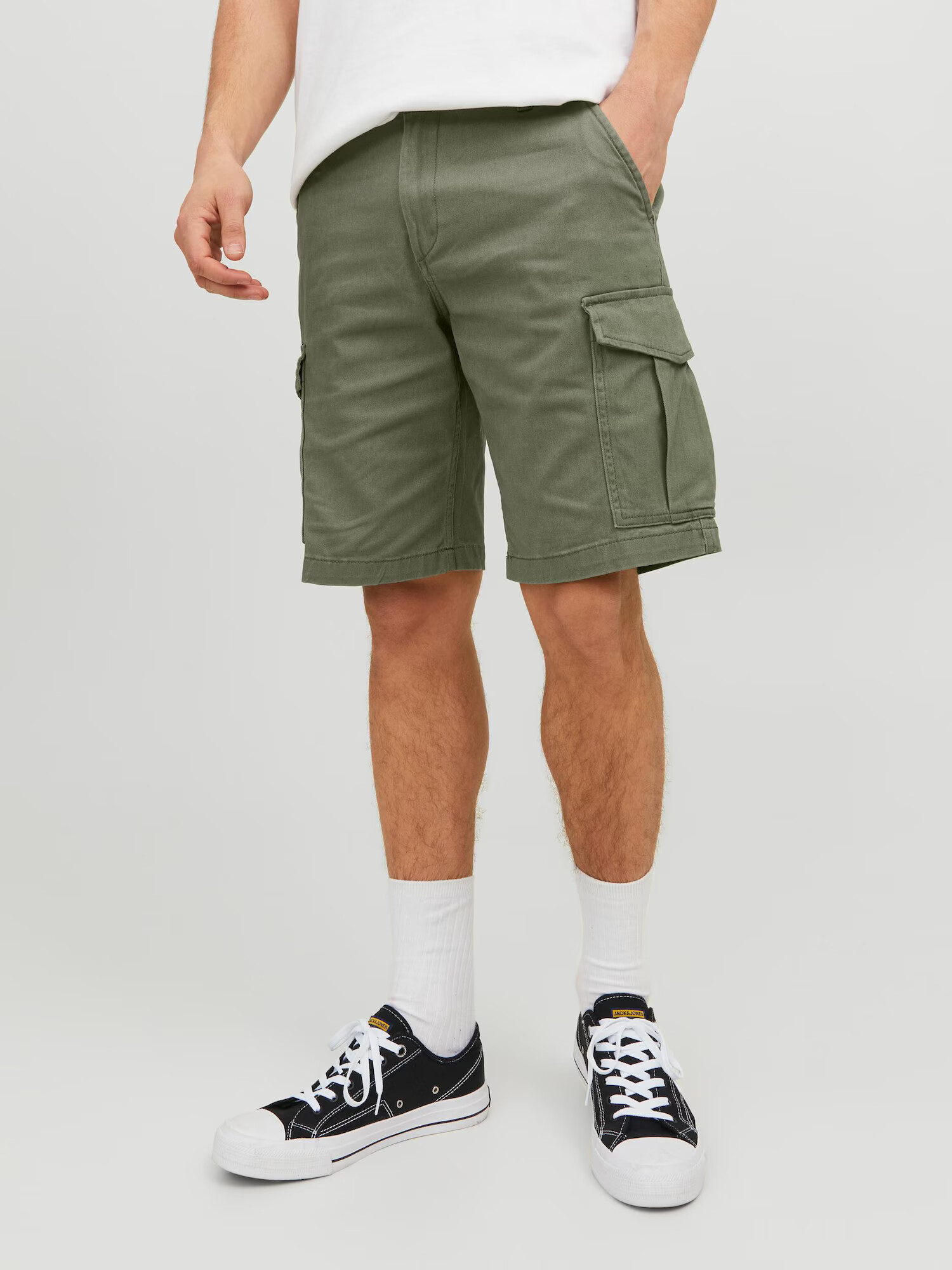 JACK & JONES Kapsáče 'Joe' kaki - Pepit.sk