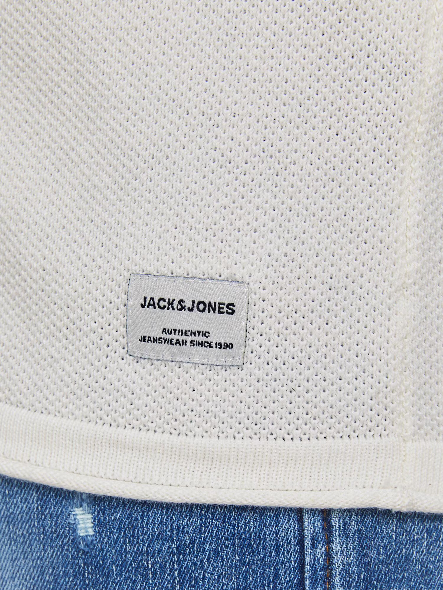 JACK & JONES Kardigán 'Hill' prírodná biela - Pepit.sk