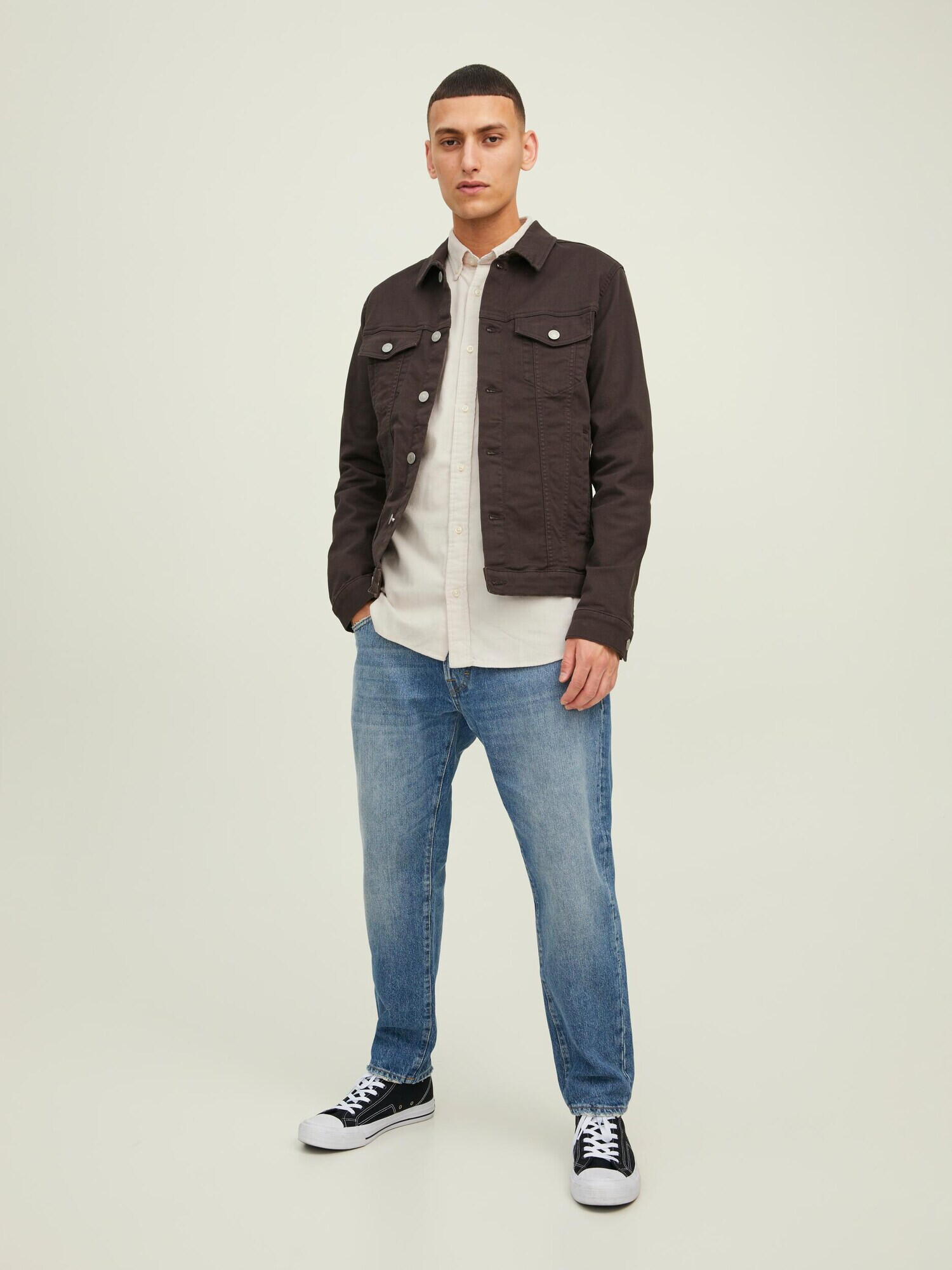 JACK & JONES Košeľa 'Brook' béžová - Pepit.sk