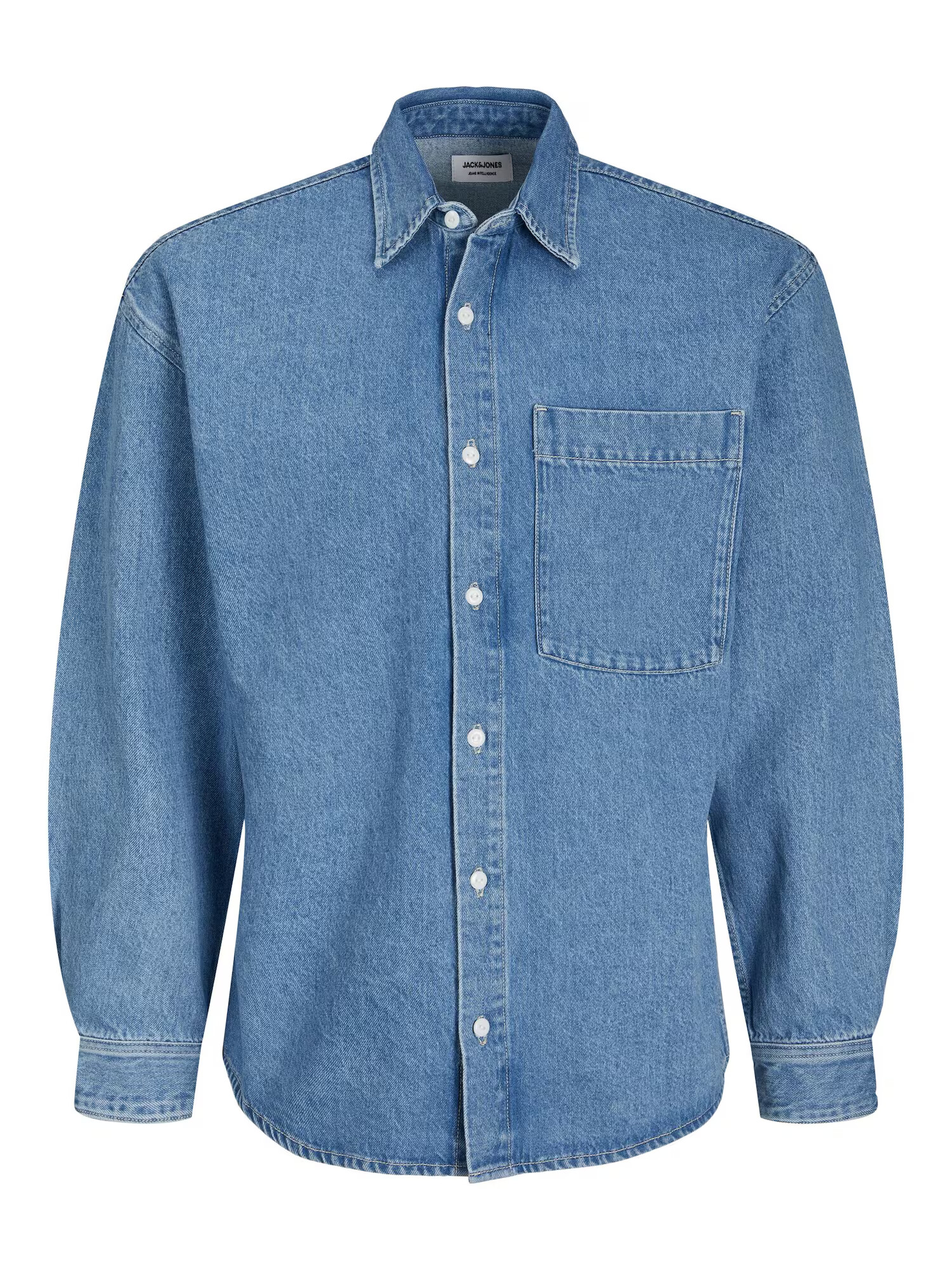 JACK & JONES Košeľa 'Creek' modrá denim - Pepit.sk