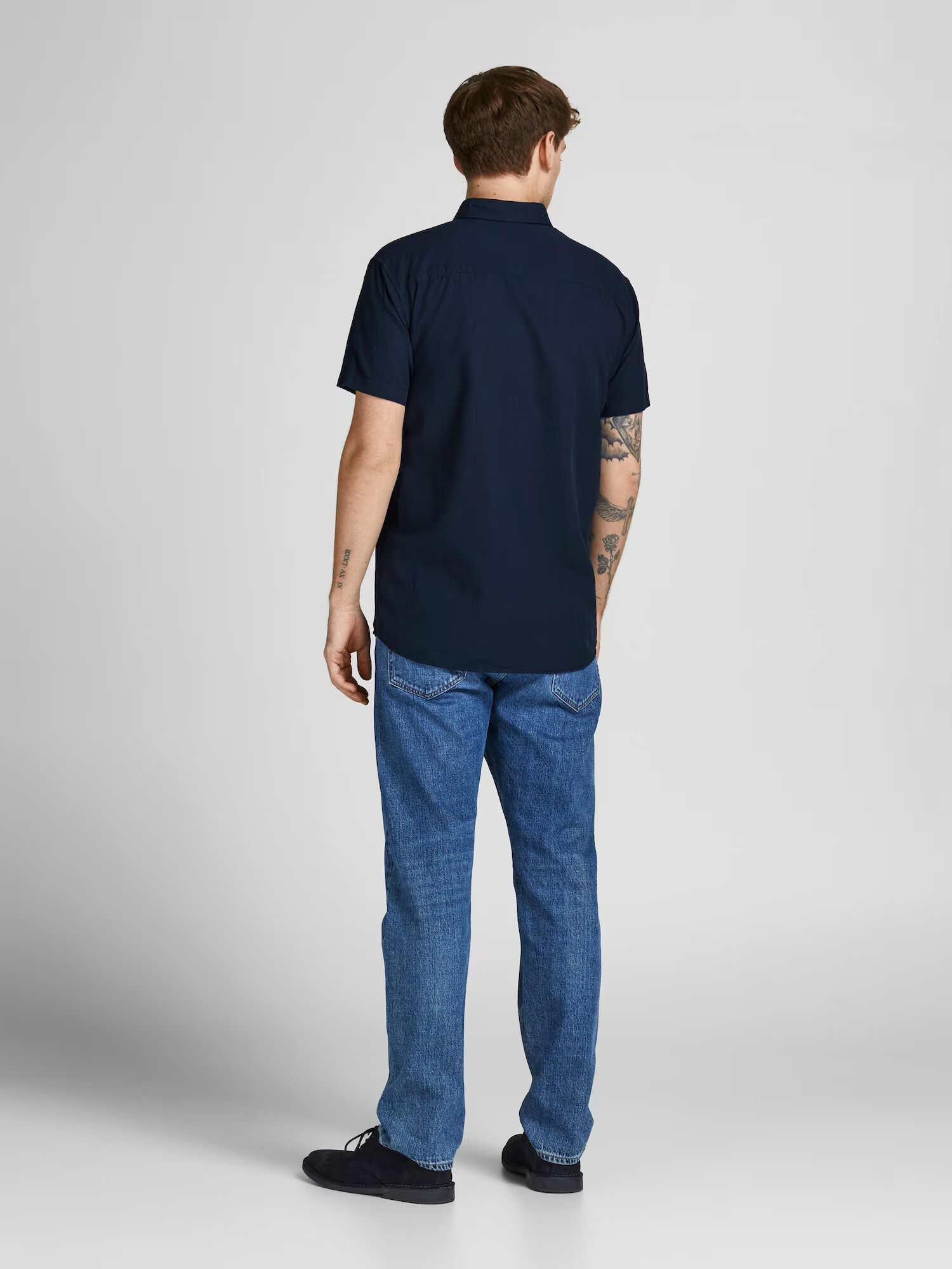 JACK & JONES Košeľa námornícka modrá - Pepit.sk