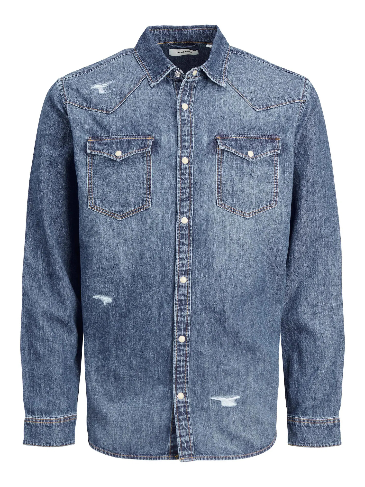 JACK & JONES Košeľa 'SHERIDAN' modrá denim - Pepit.sk