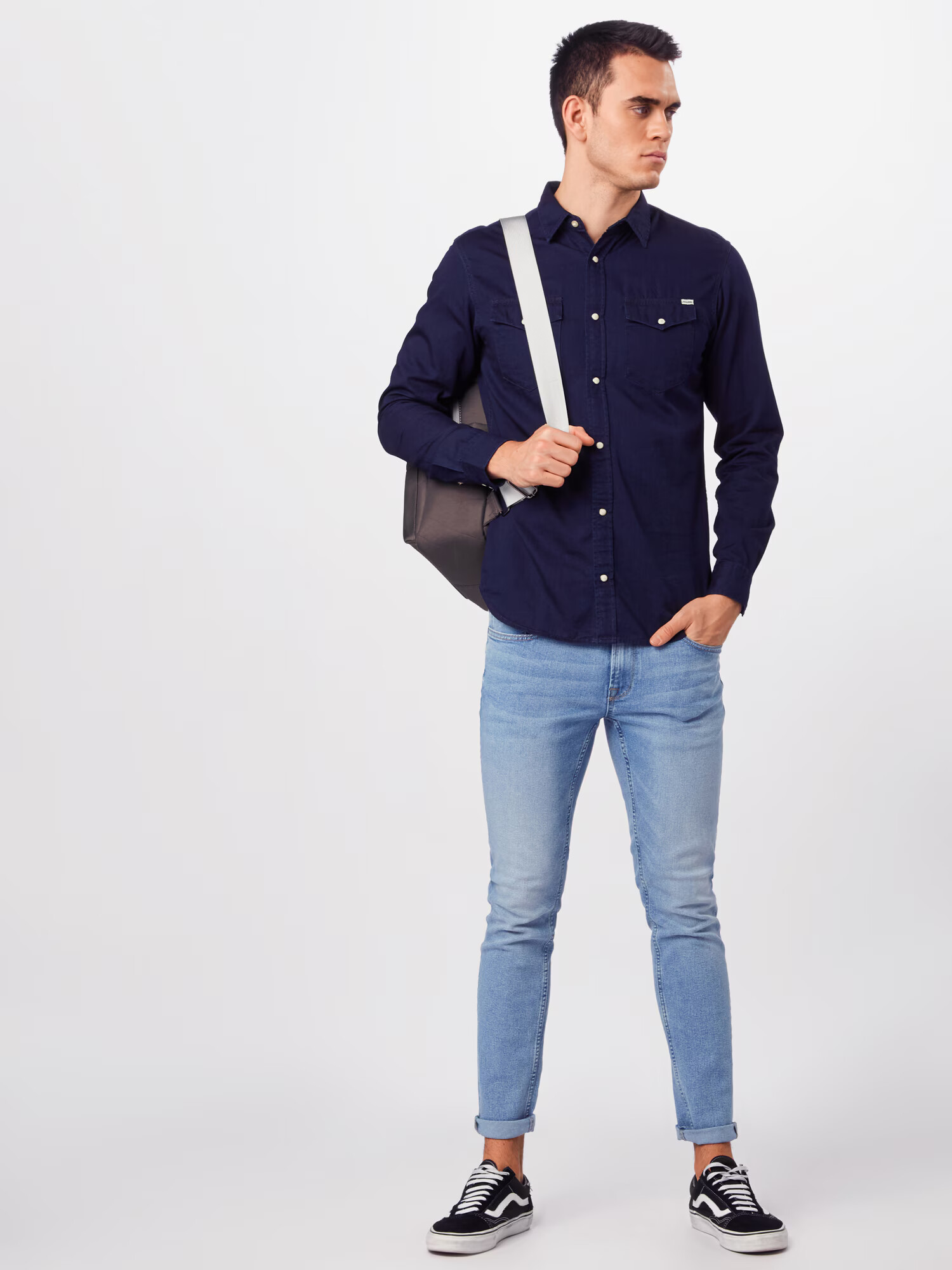 JACK & JONES Košeľa 'Sheridan' tmavomodrá - Pepit.sk