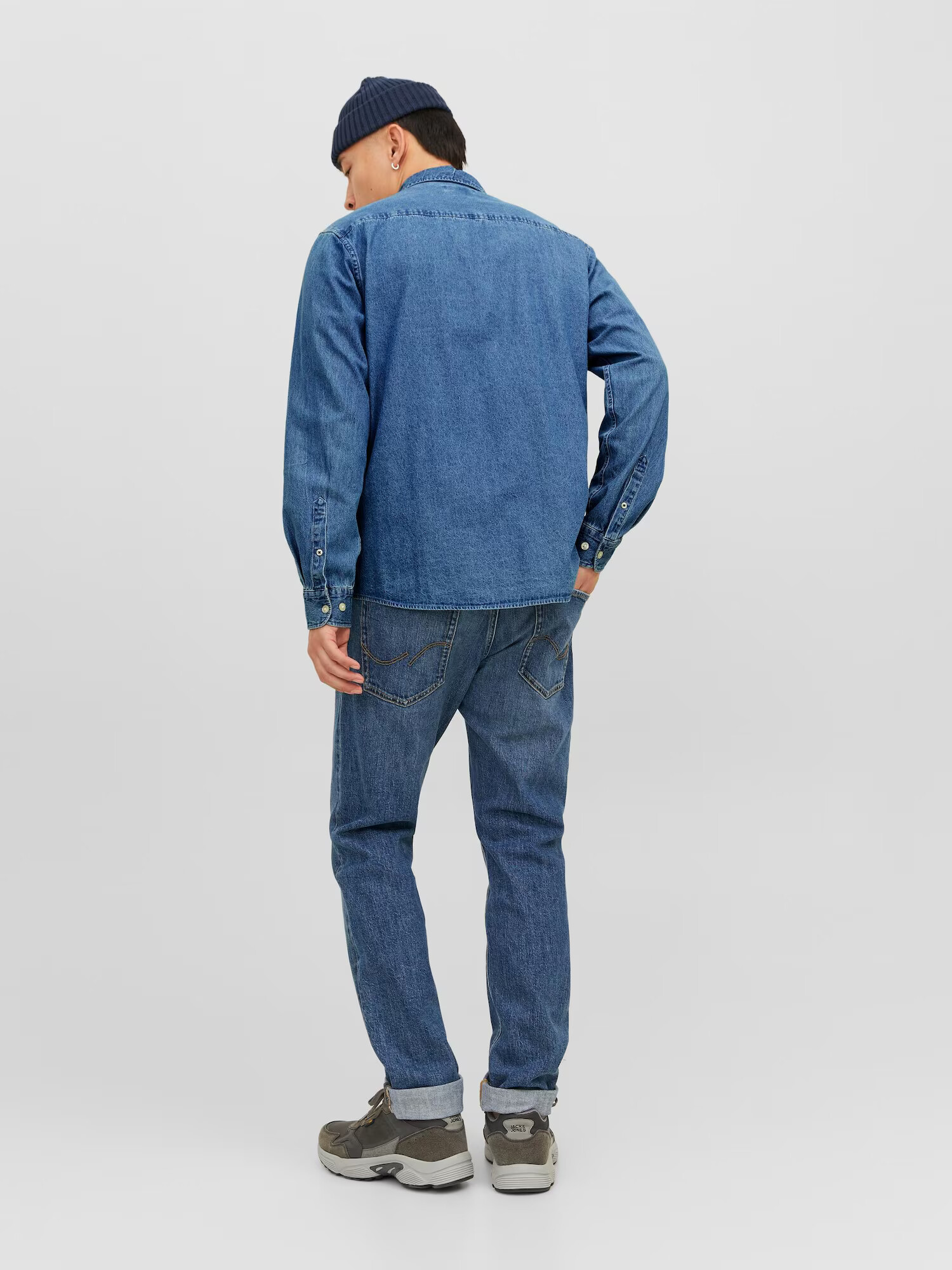 JACK & JONES Košeľa 'TEXAS' modrá denim - Pepit.sk