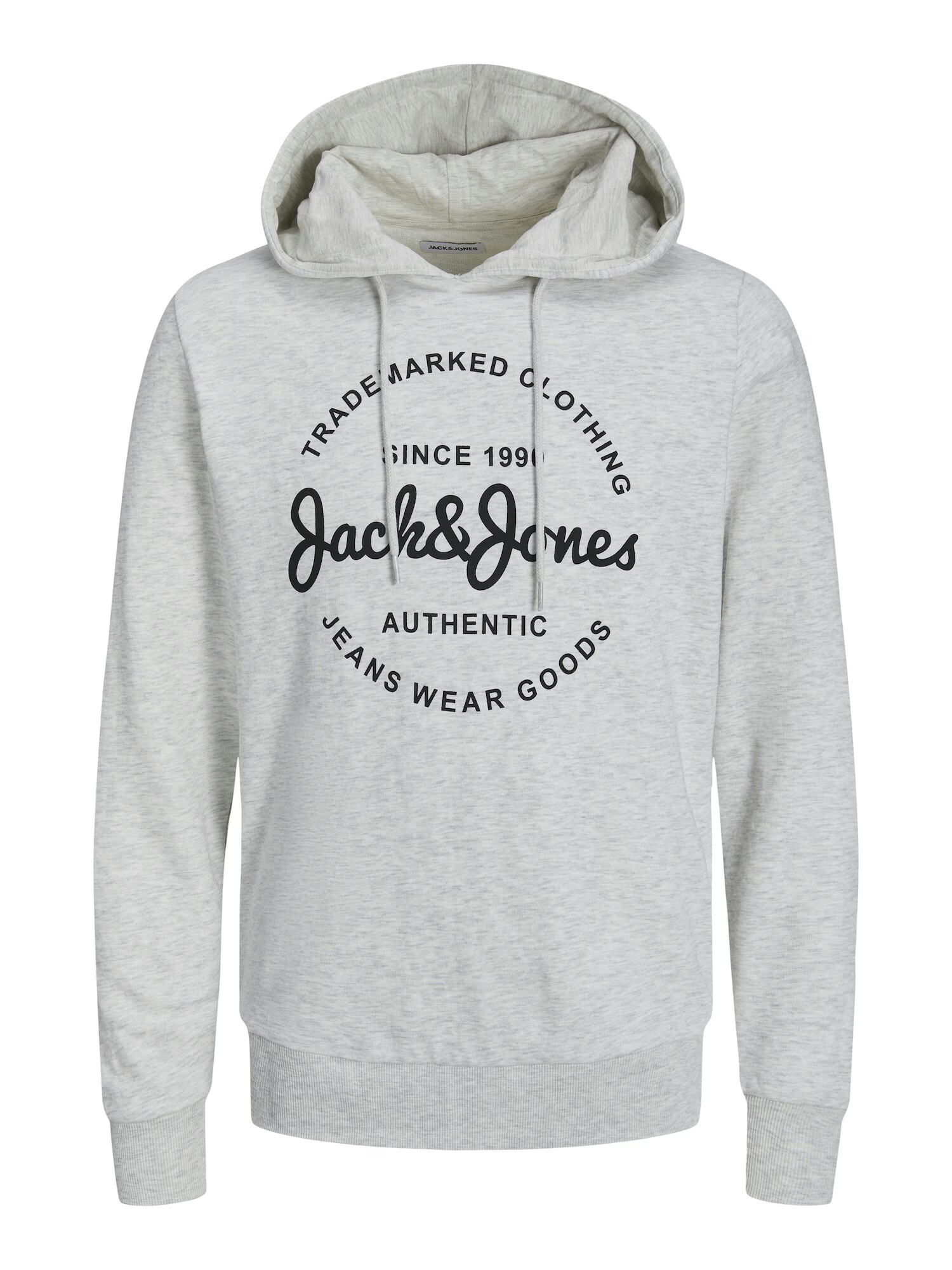 JACK & JONES Mikina 'FOREST' námornícka modrá / zlatá / sivá melírovaná - Pepit.sk