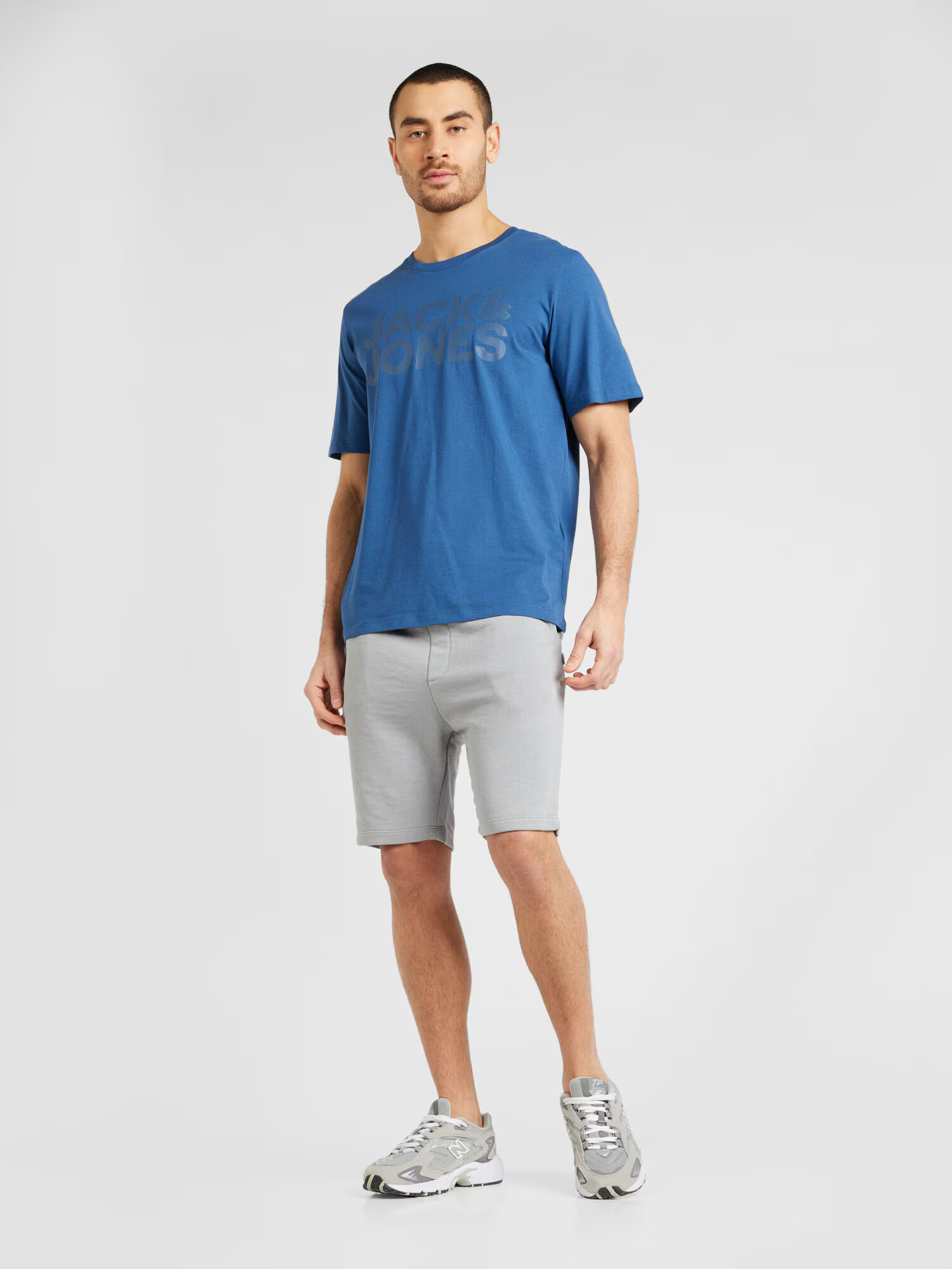 JACK & JONES Nohavice 'BRADLEY' sivá - Pepit.sk