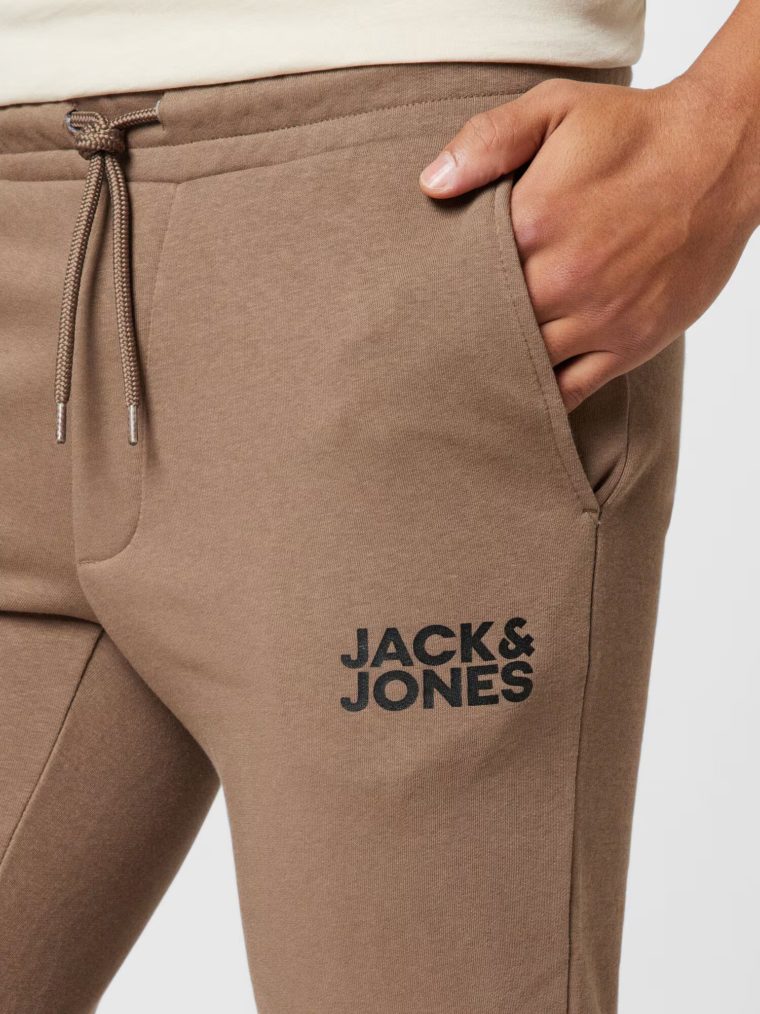 JACK & JONES Nohavice 'GORDON' mokka - Pepit.sk