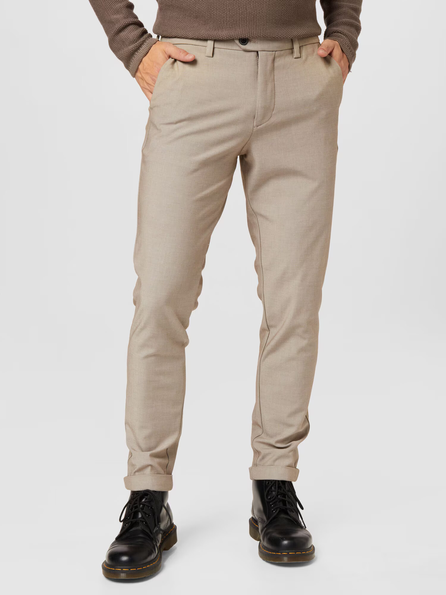 JACK & JONES Chino nohavice 'Marco Connor' béžová - Pepit.sk